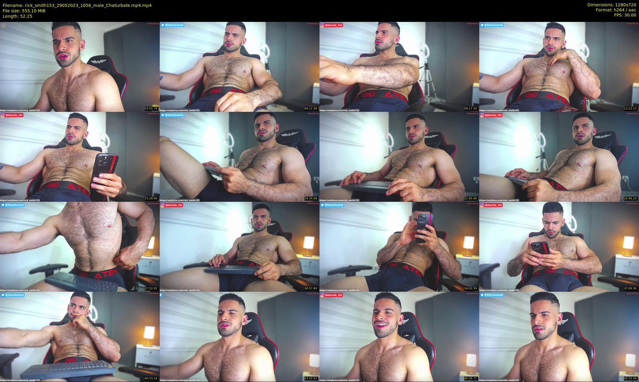 rick_smith153 — 53 minute Chaturbate male cam show recording, 720p, May 29, 2023