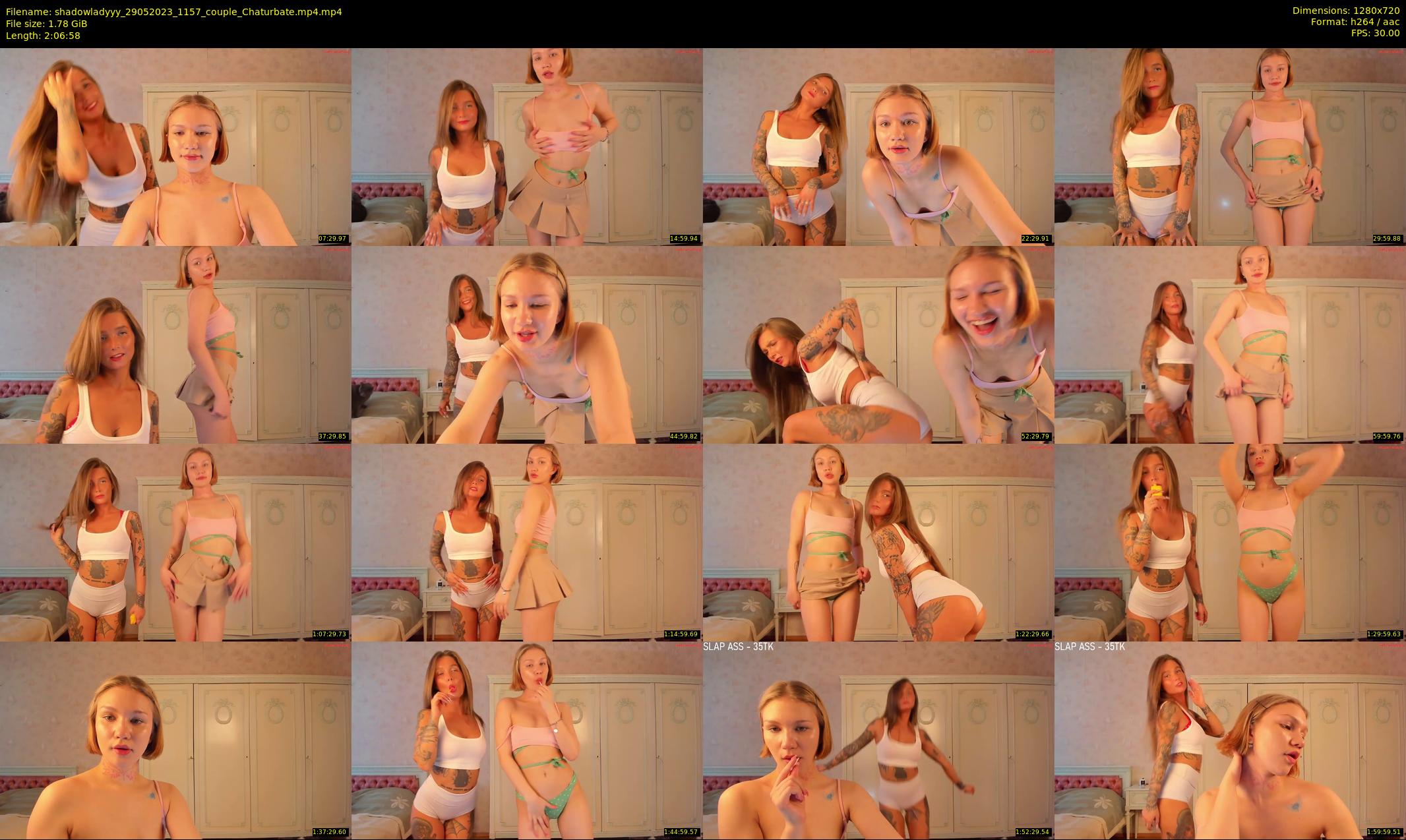 shadowladyyy — 127 minute Chaturbate couple cam show recording, 720p, May 29, 2023