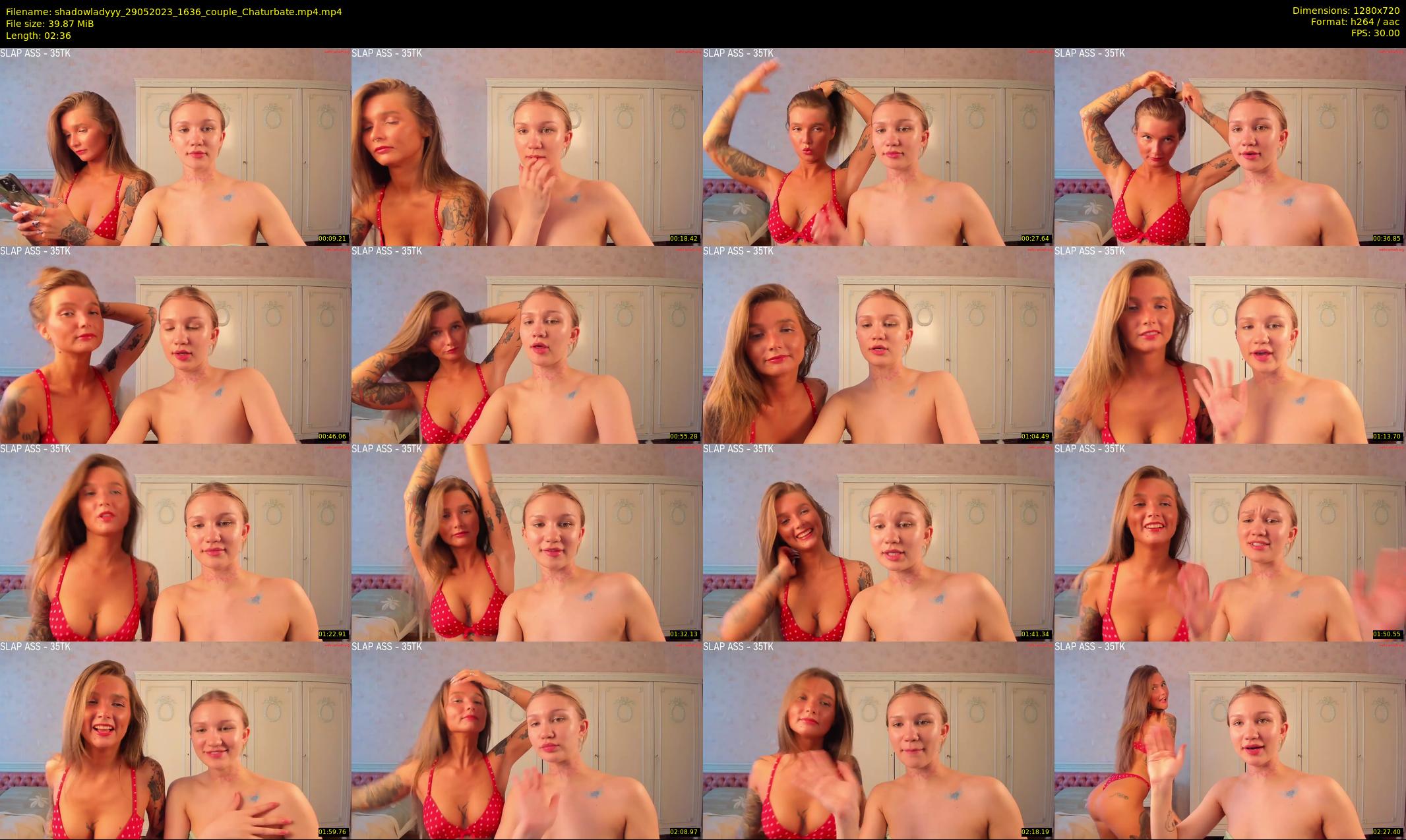 shadowladyyy — 3 minute Chaturbate couple cam show recording, 720p, May 29, 2023
