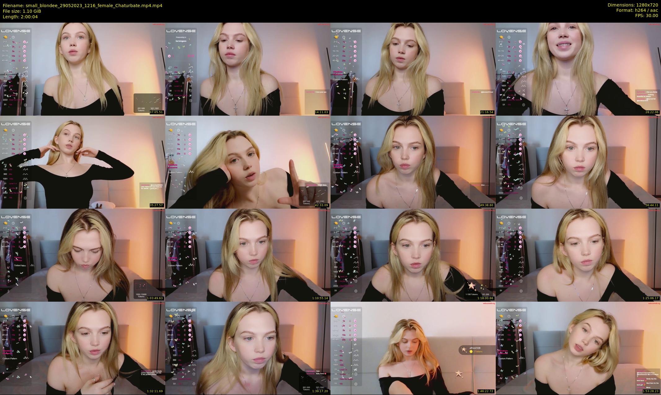 small_blondee — 121 minute Chaturbate female cam show recording, 720p, May 29, 2023
