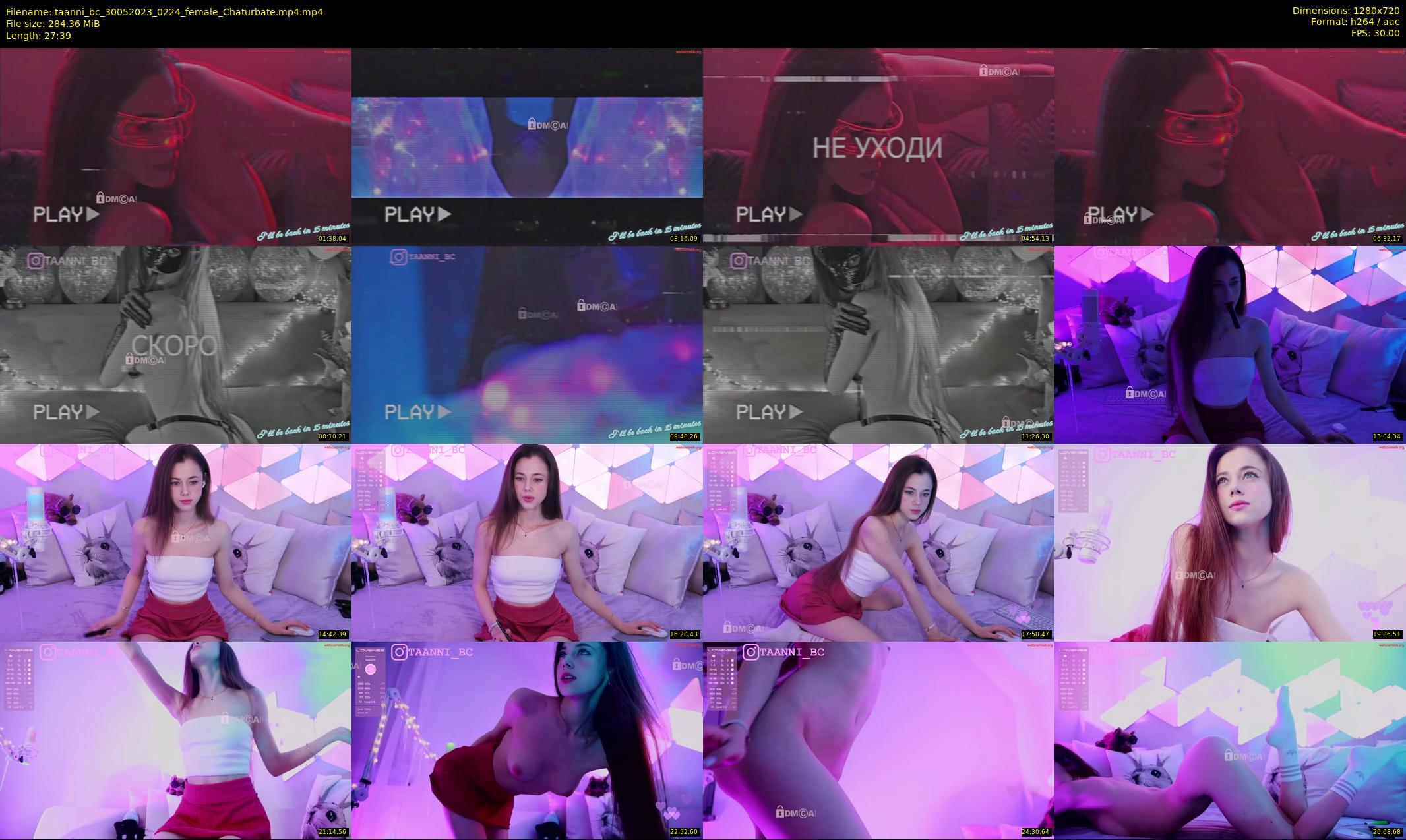 taanni_bc — 28 minute Chaturbate female cam show recording, 720p, May 30, 2023