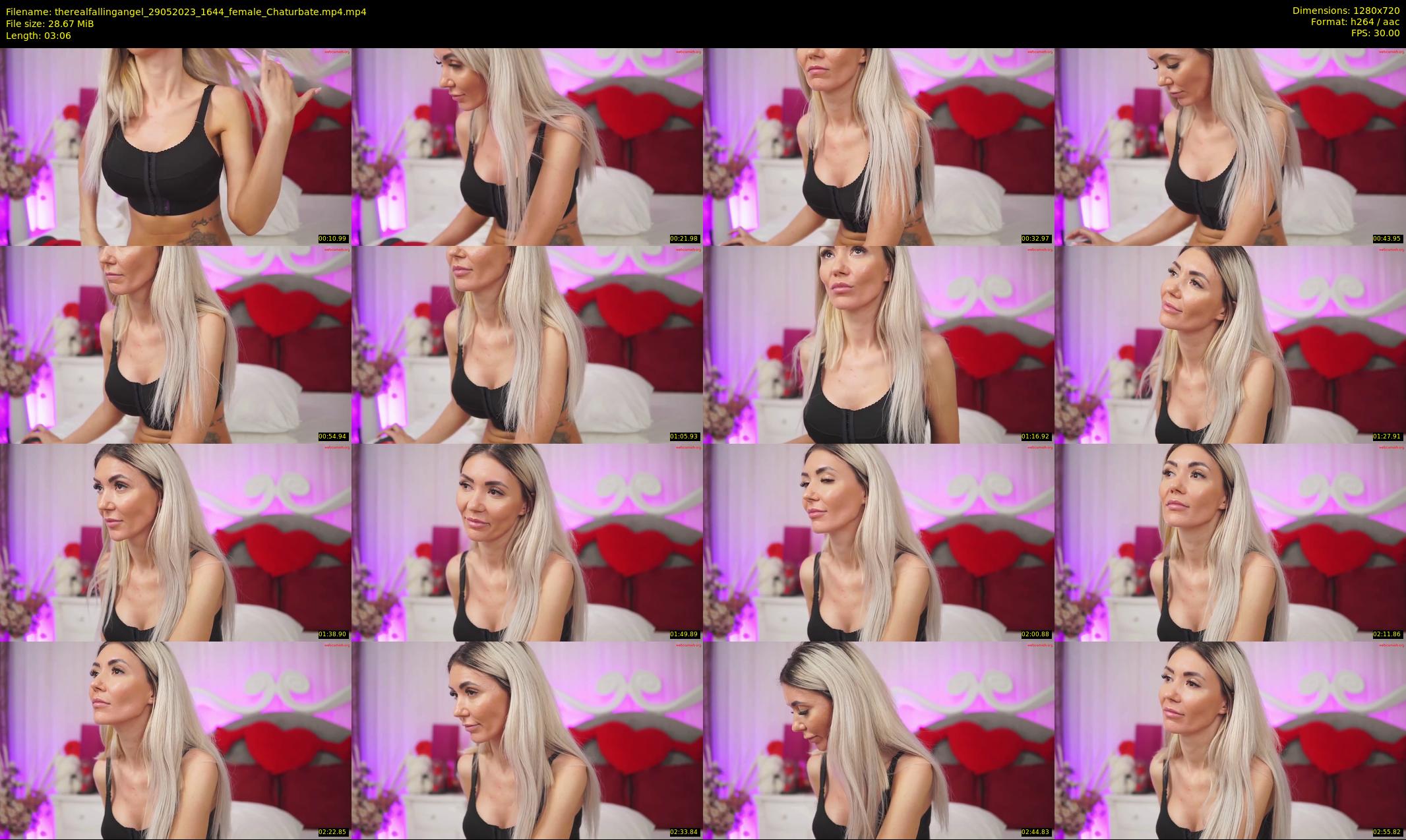 therealfallingangel — 4 minute Chaturbate female cam show recording, 720p, May 29, 2023