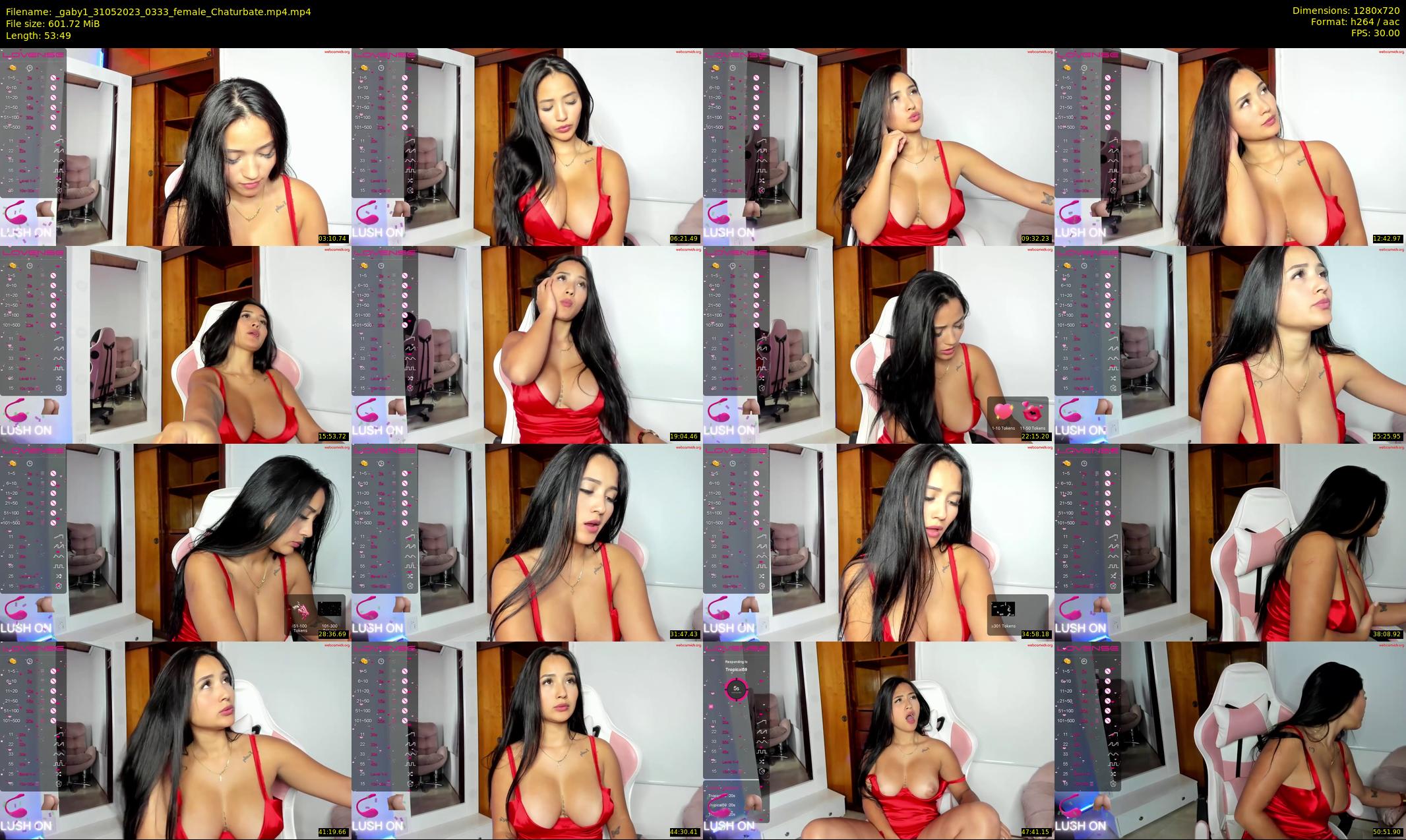 _gaby1 — 54 minute Chaturbate female cam show recording, 720p, May 31, 2023