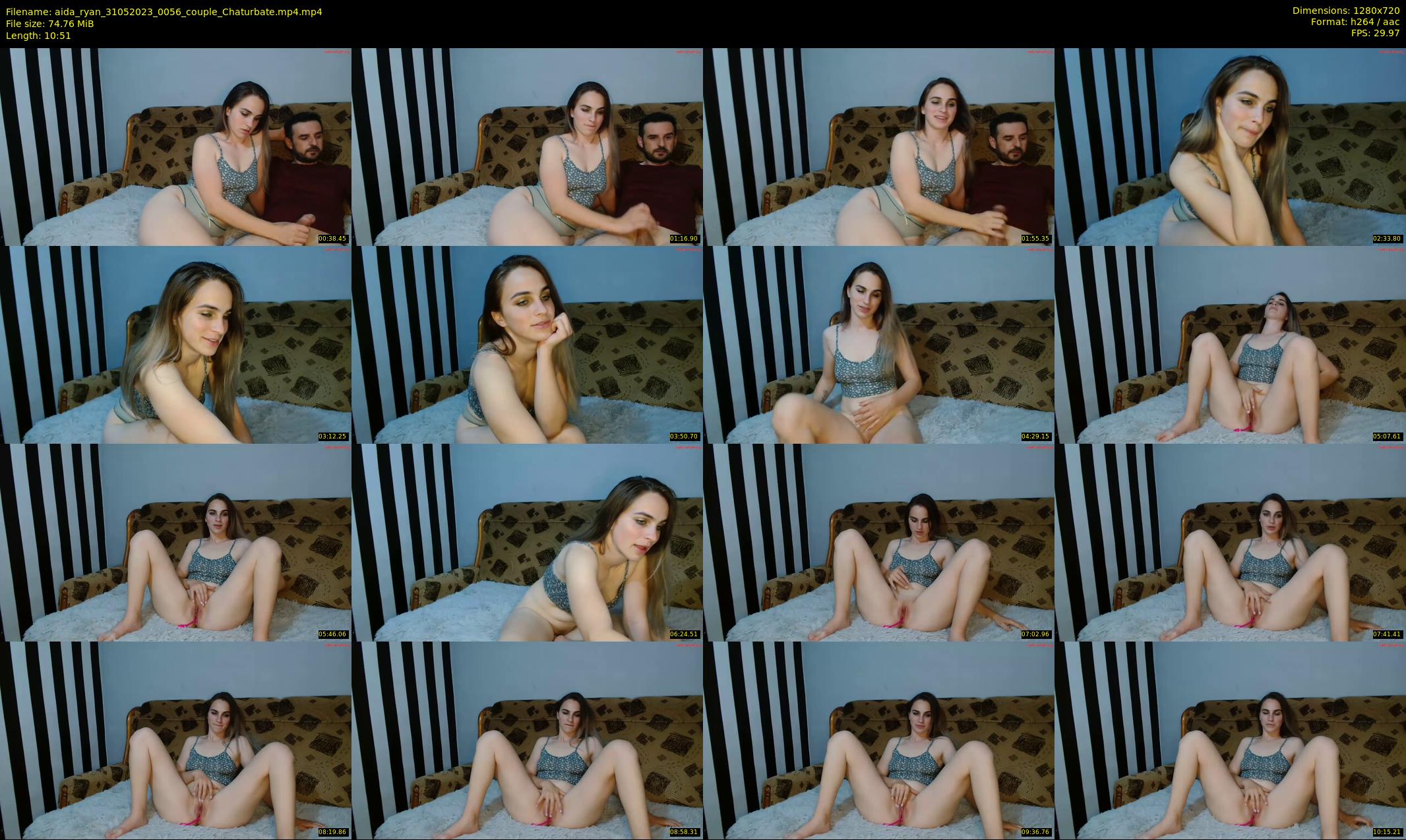 aida_ryan — 11 minute Chaturbate couple cam show recording, 720p, May 31, 2023
