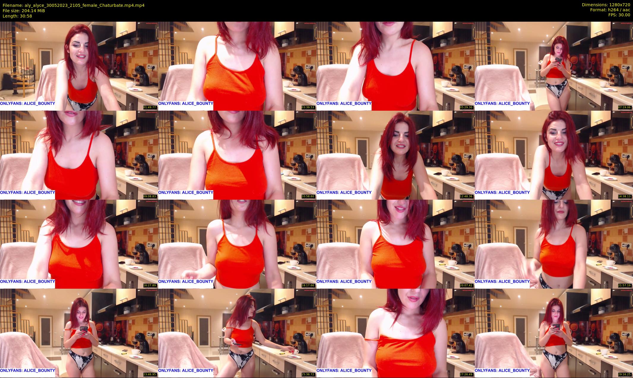aly_alyce — 31 minute Chaturbate female cam show recording, 720p, May 30, 2023