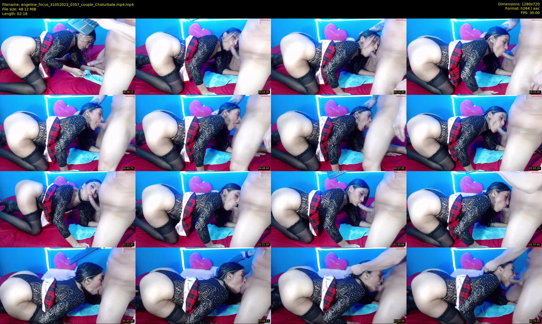 angeline_focus — 3 minute Chaturbate couple cam show recording, 720p, May 31, 2023