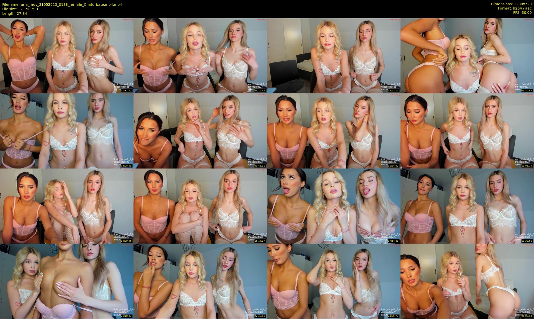aria_muv — 28 minute Chaturbate female cam show recording, 720p, May 31, 2023