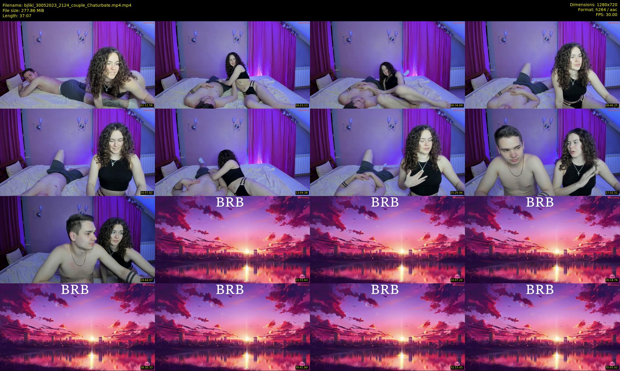bjliki — 38 minute Chaturbate couple cam show recording, 720p, May 30, 2023