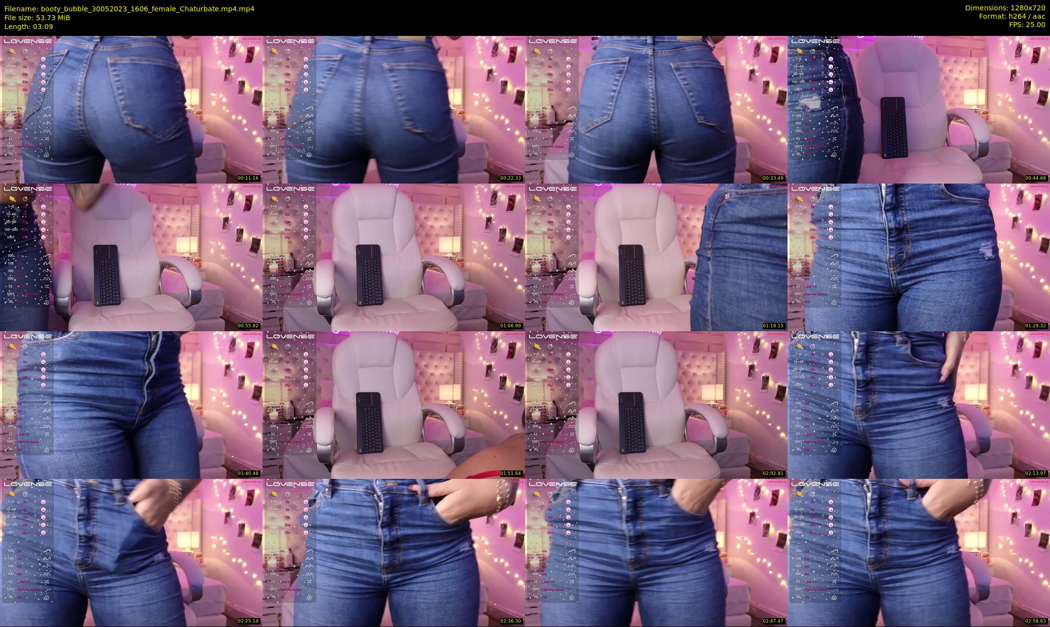booty_bubble — 4 minute Chaturbate female cam show recording, 720p, May 30, 2023