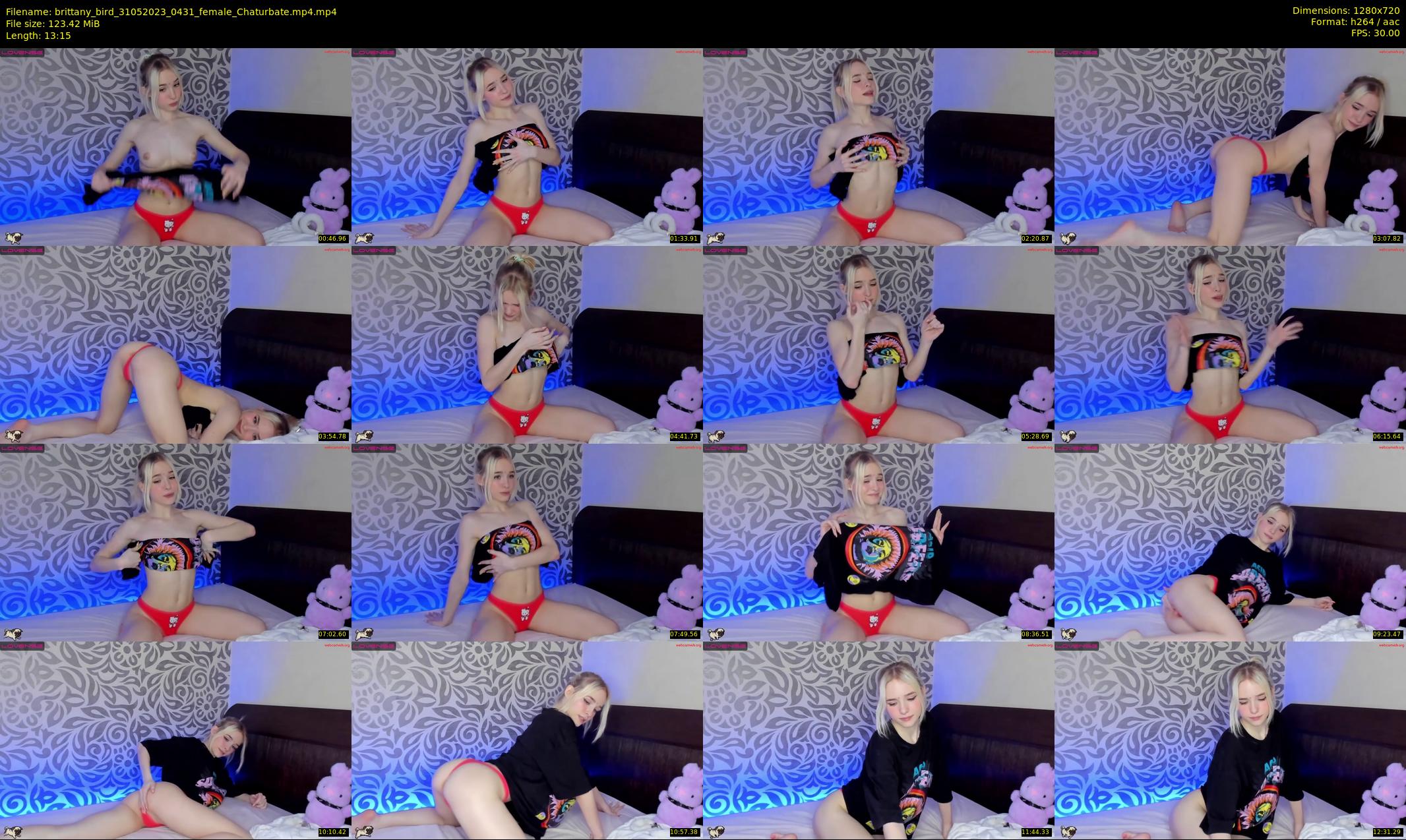 brittany_bird — 14 minute Chaturbate female cam show recording, 720p, May 31, 2023