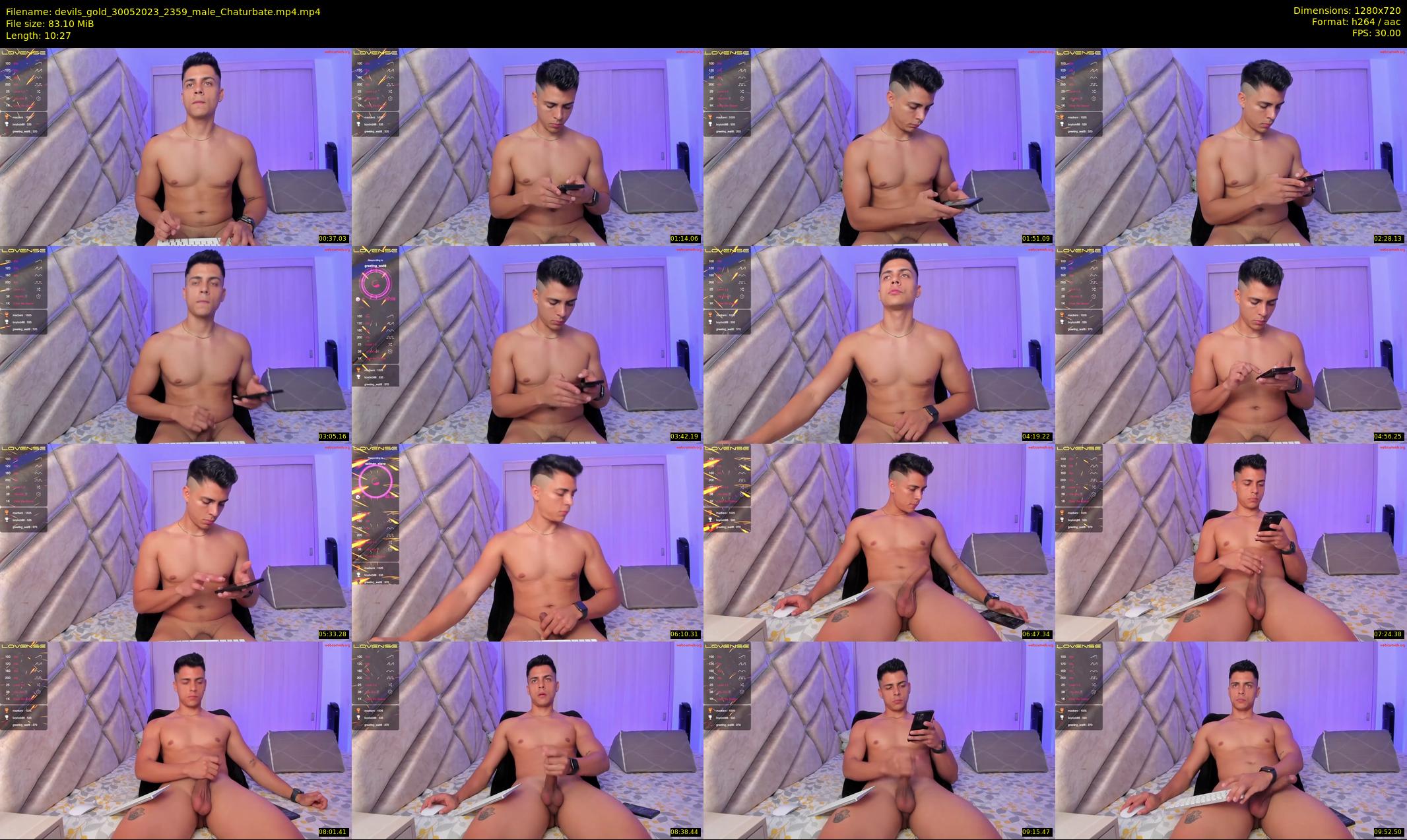 devils_gold — 11 minute Chaturbate male cam show recording, 720p, May 30, 2023