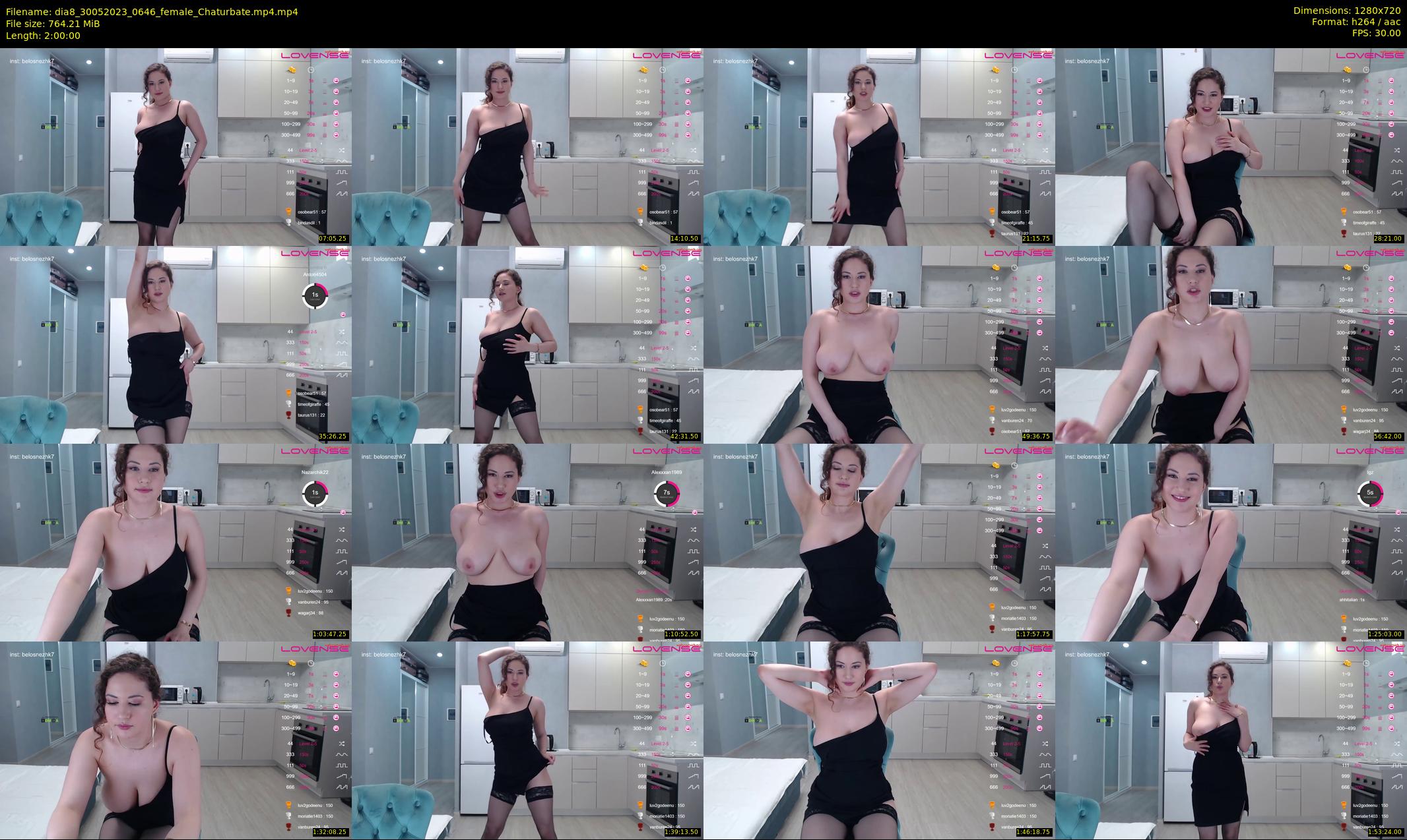 dia8 — 120 minute Chaturbate female cam show recording, 720p, May 30, 2023