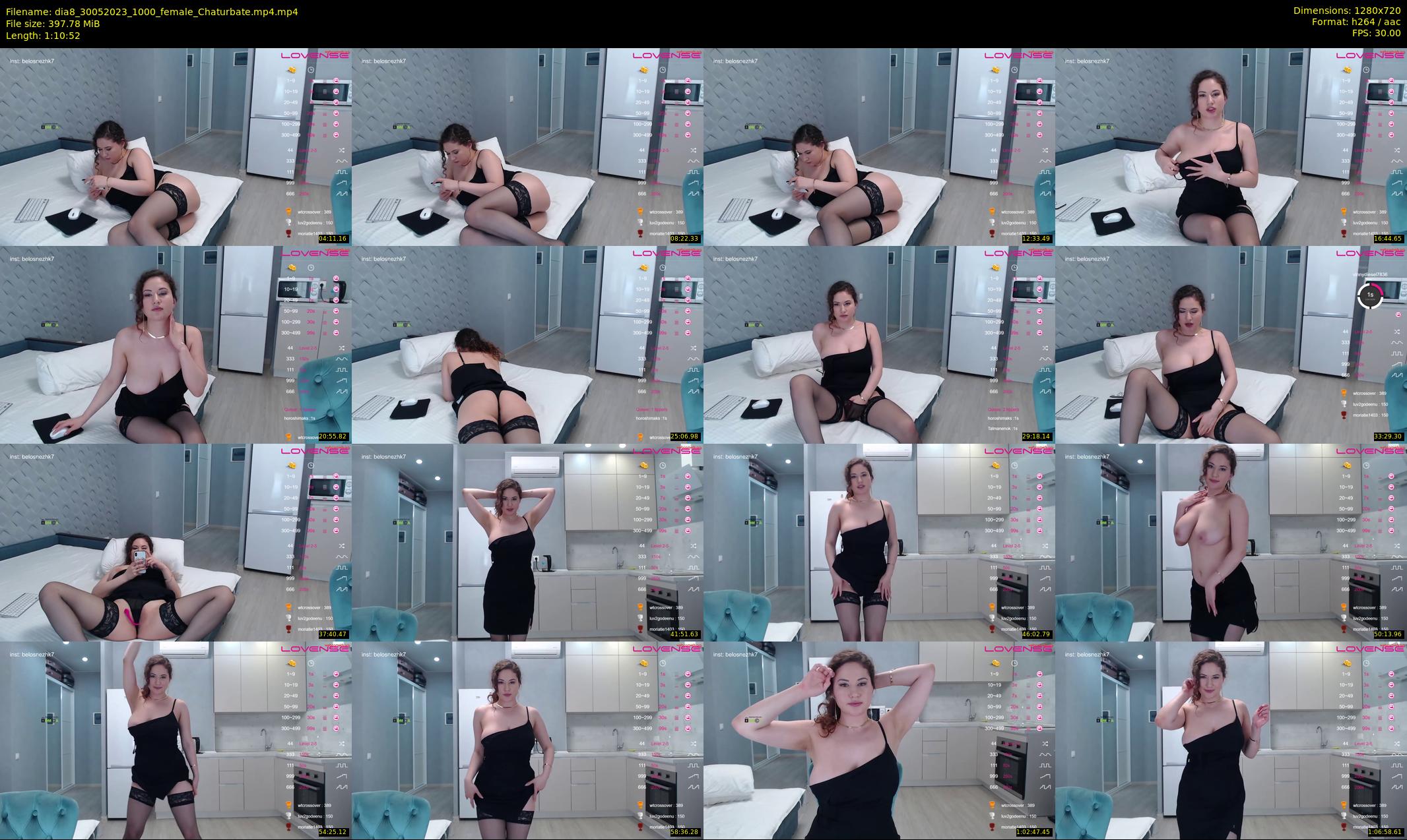 dia8 — 71 minute Chaturbate female cam show recording, 720p, May 30, 2023