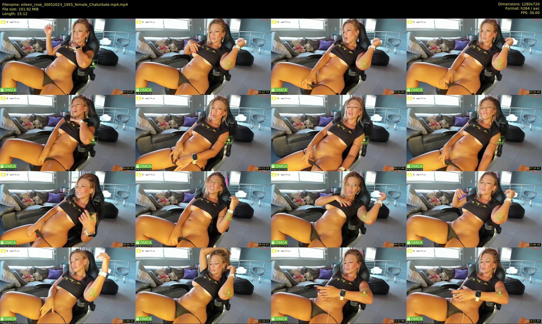 eileen_rose — 16 minute Chaturbate female cam show recording, 720p, May 30, 2023