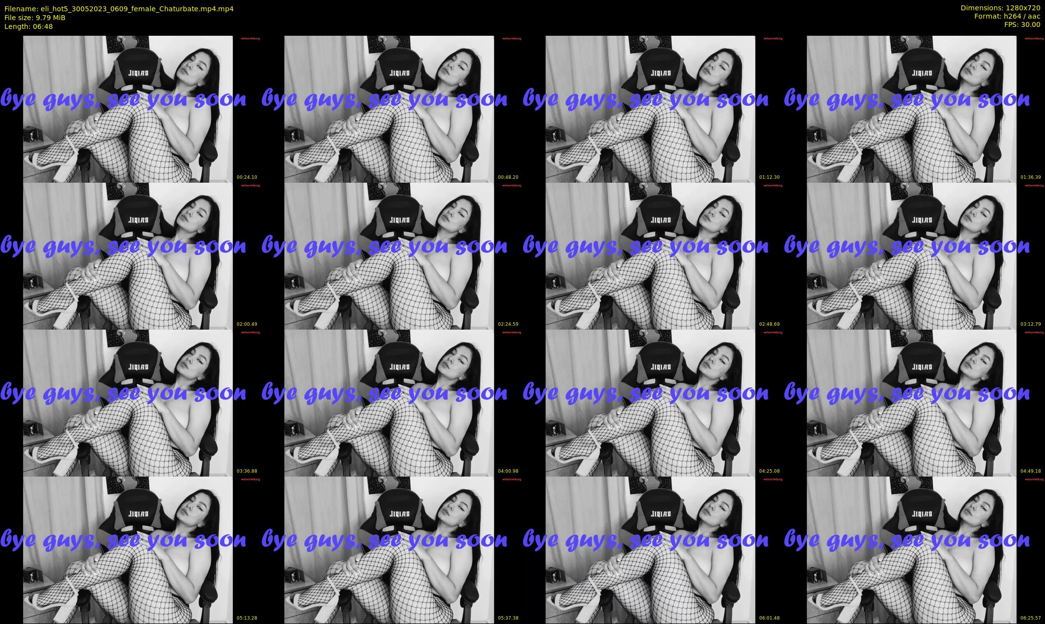 eli_hot5 — 7 minute Chaturbate female cam show recording, 720p, May 30, 2023