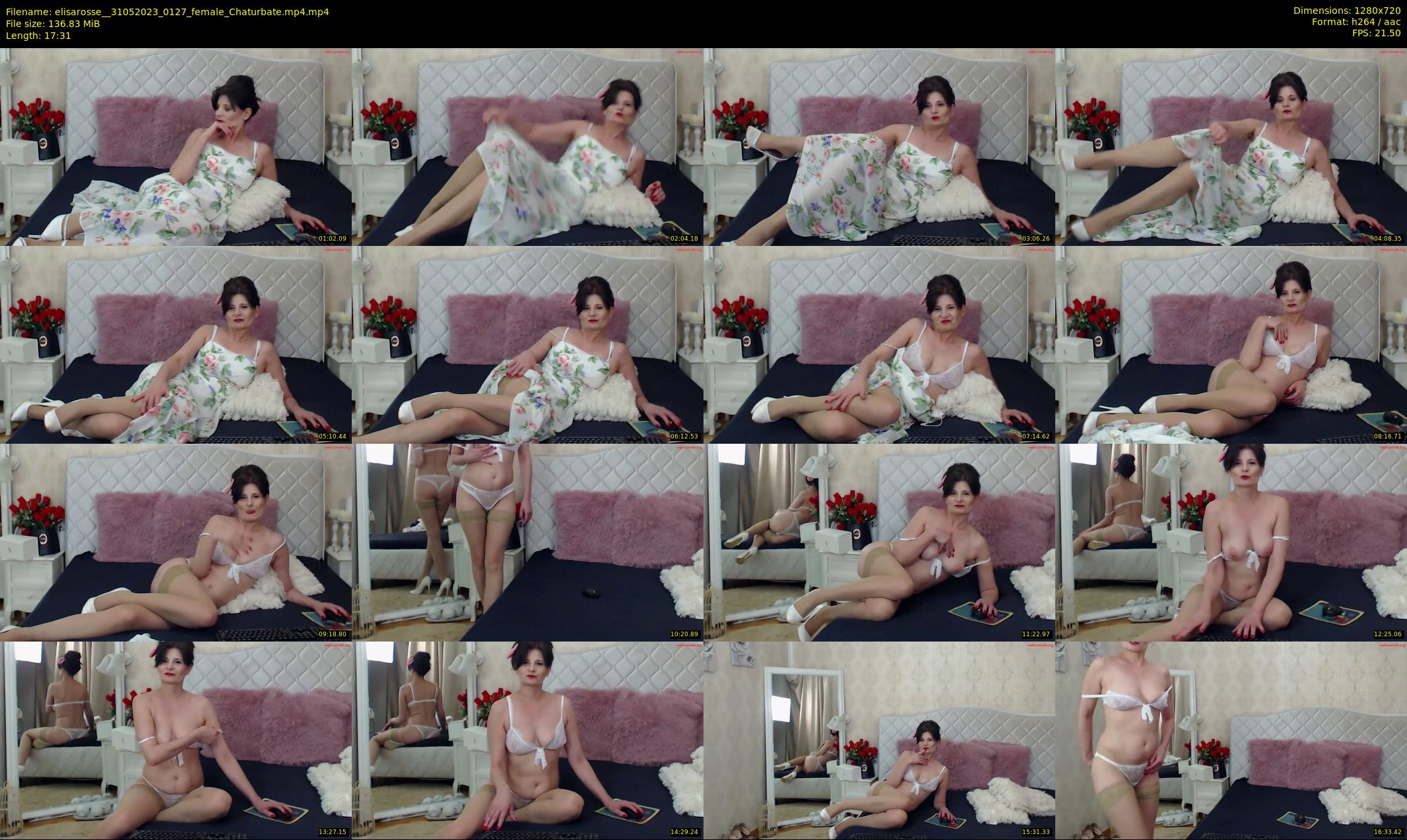 elisarosse_ — 18 minute Chaturbate female cam show recording, 720p, May 31, 2023