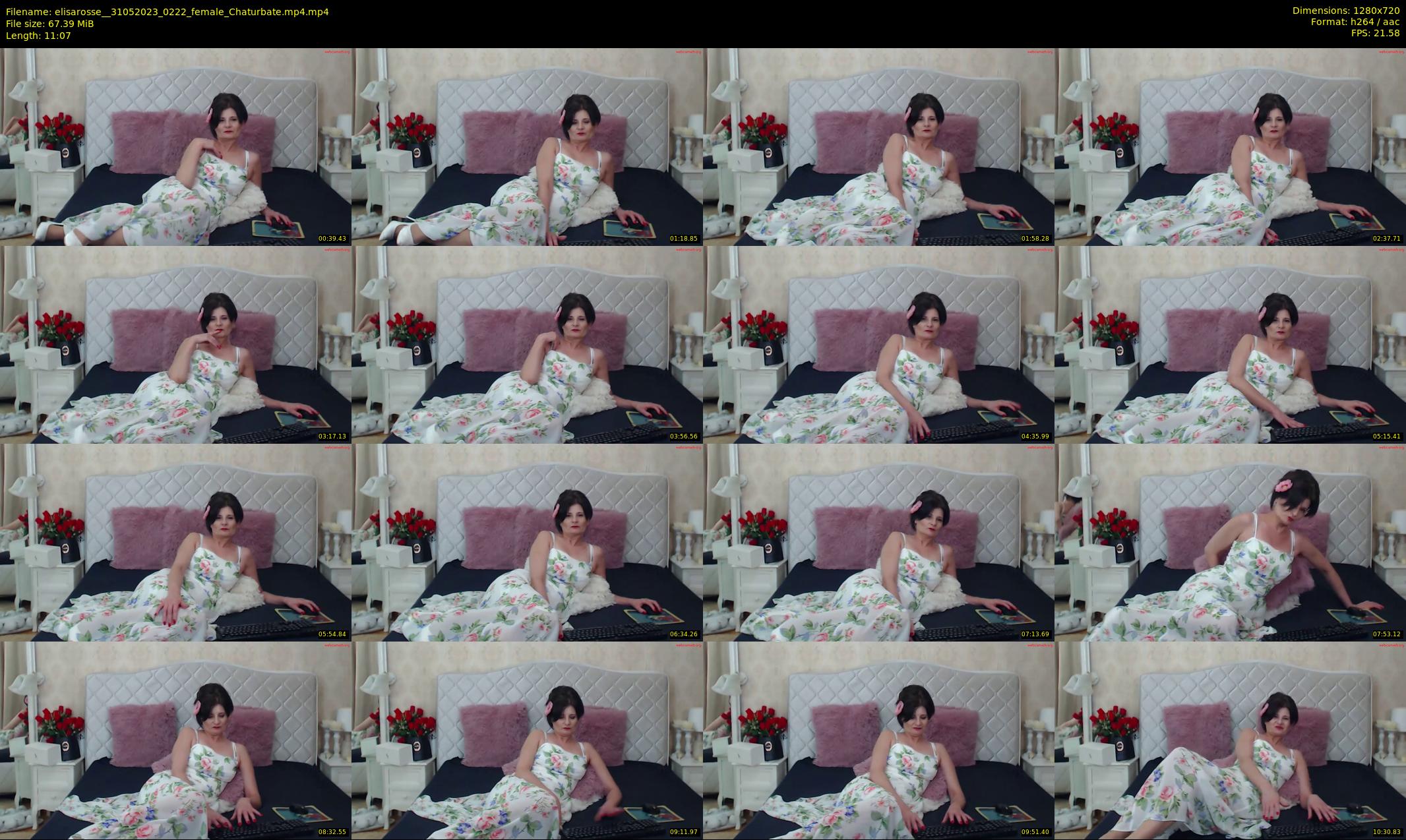 elisarosse_ — 12 minute Chaturbate female cam show recording, 720p, May 31, 2023