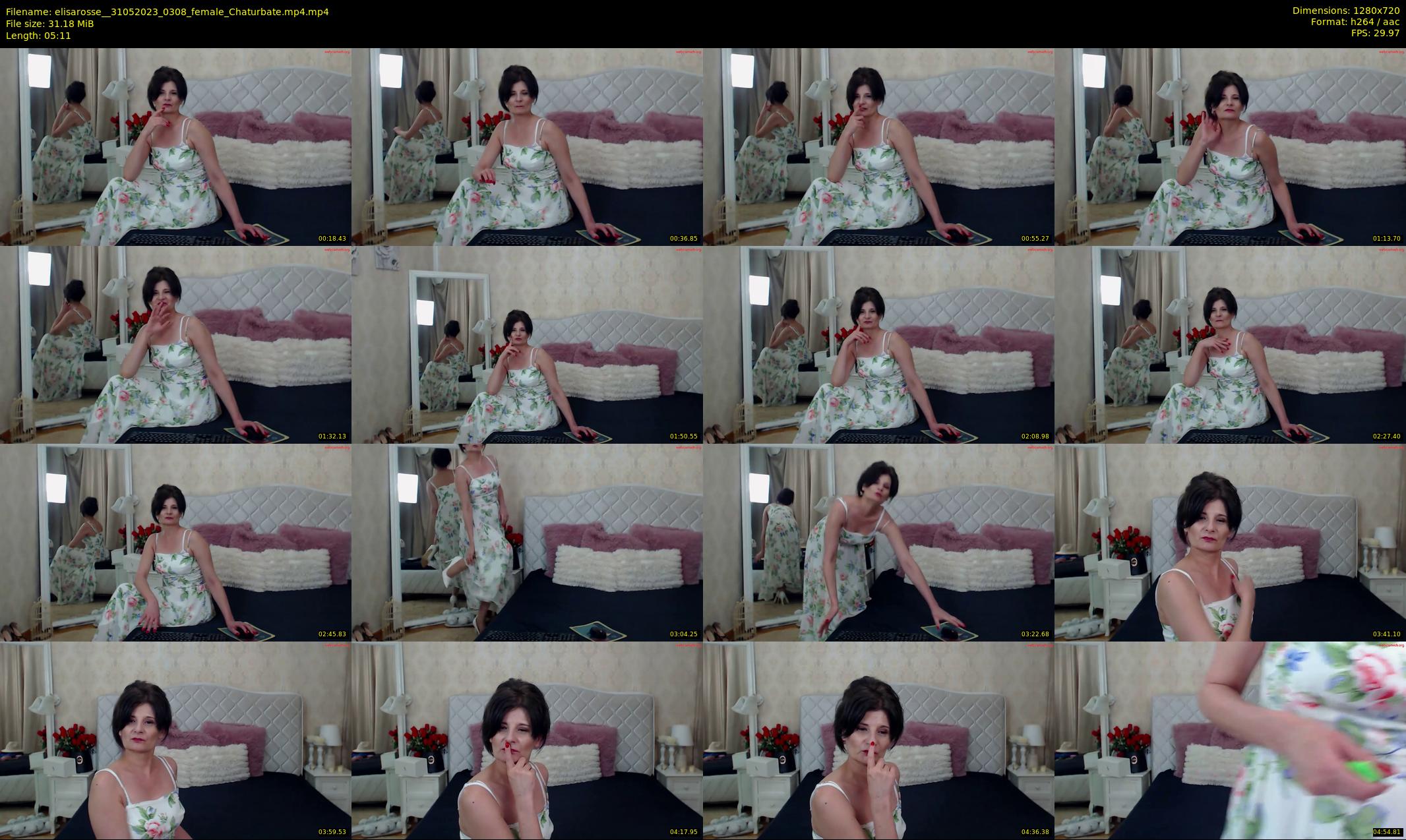 elisarosse_ — 6 minute Chaturbate female cam show recording, 720p, May 31, 2023