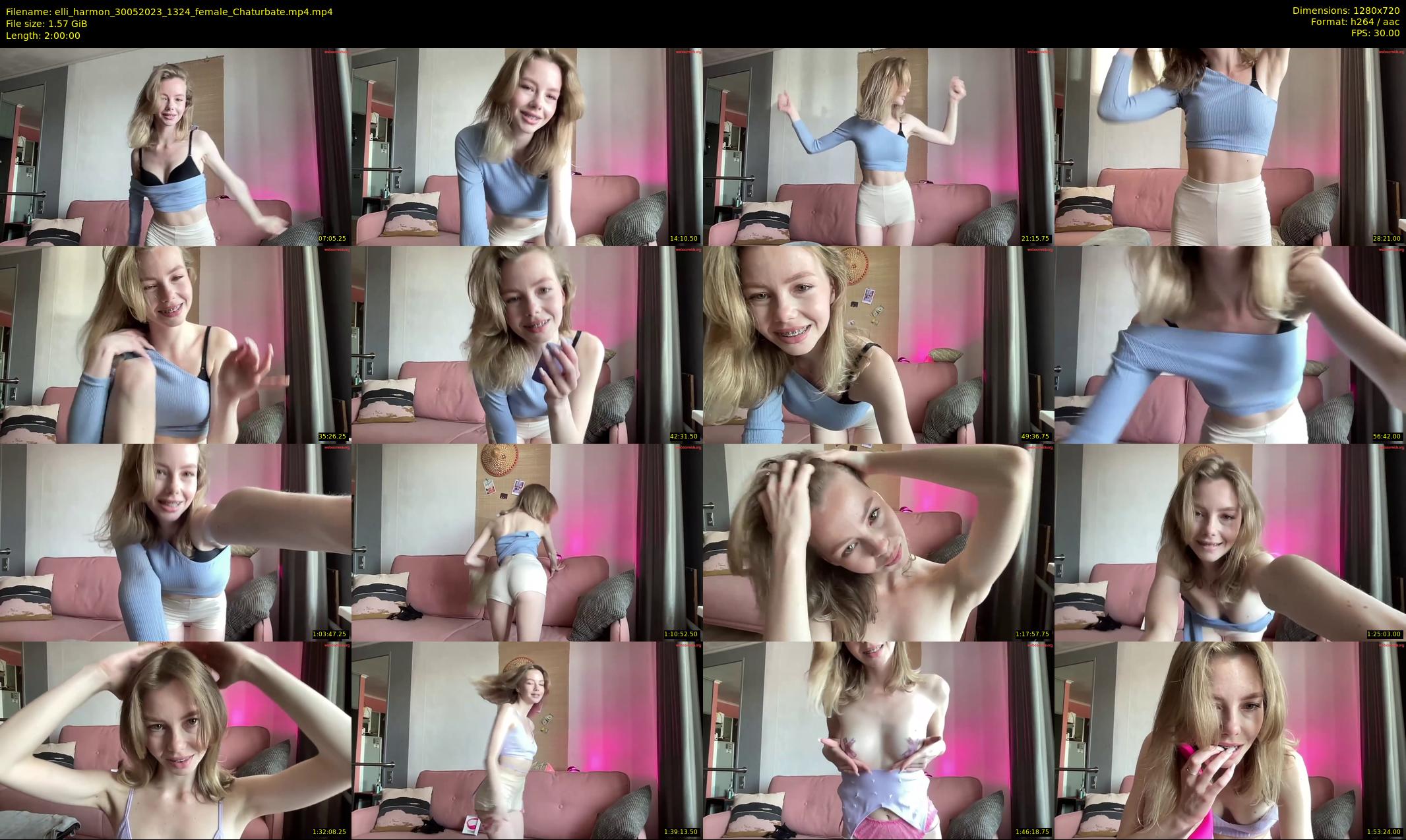 elli_harmon — 120 minute Chaturbate female cam show recording, 720p, May 30, 2023