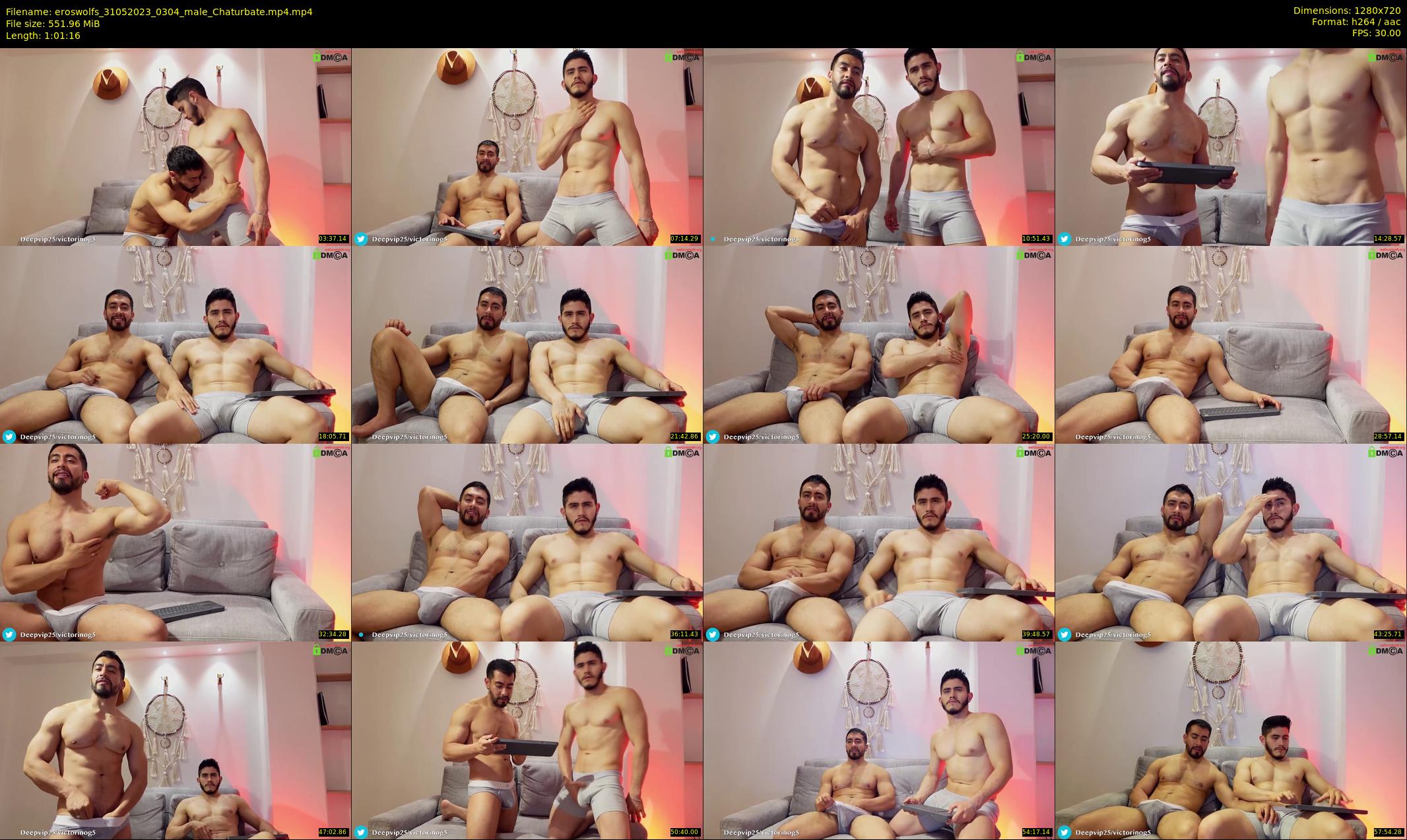 eroswolfs — 62 minute Chaturbate male cam show recording, 720p, May 31, 2023