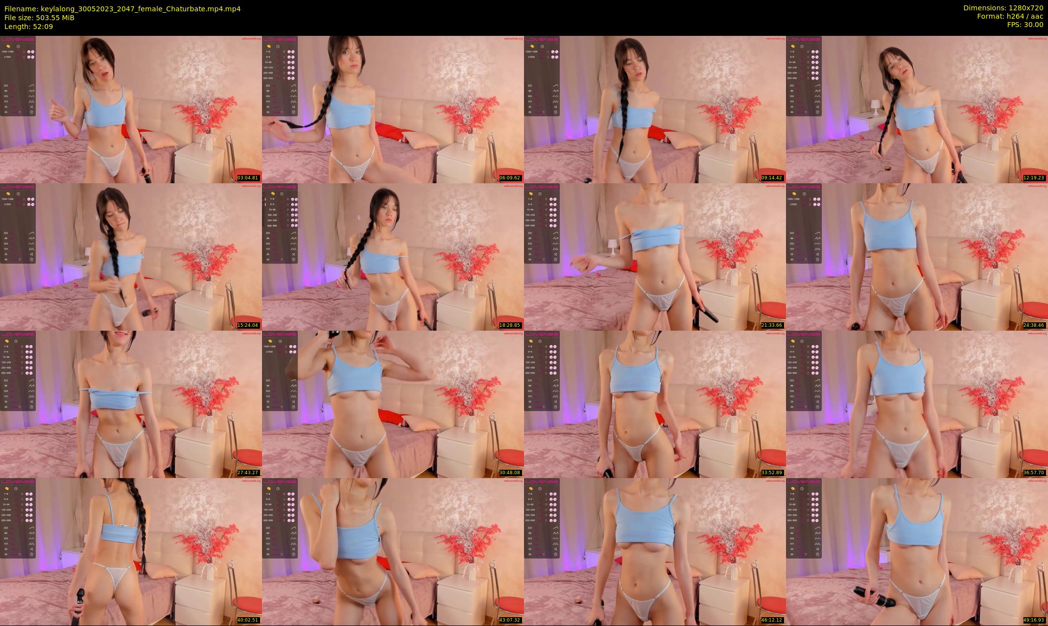 keylalong — 53 minute Chaturbate female cam show recording, 720p, May 30, 2023