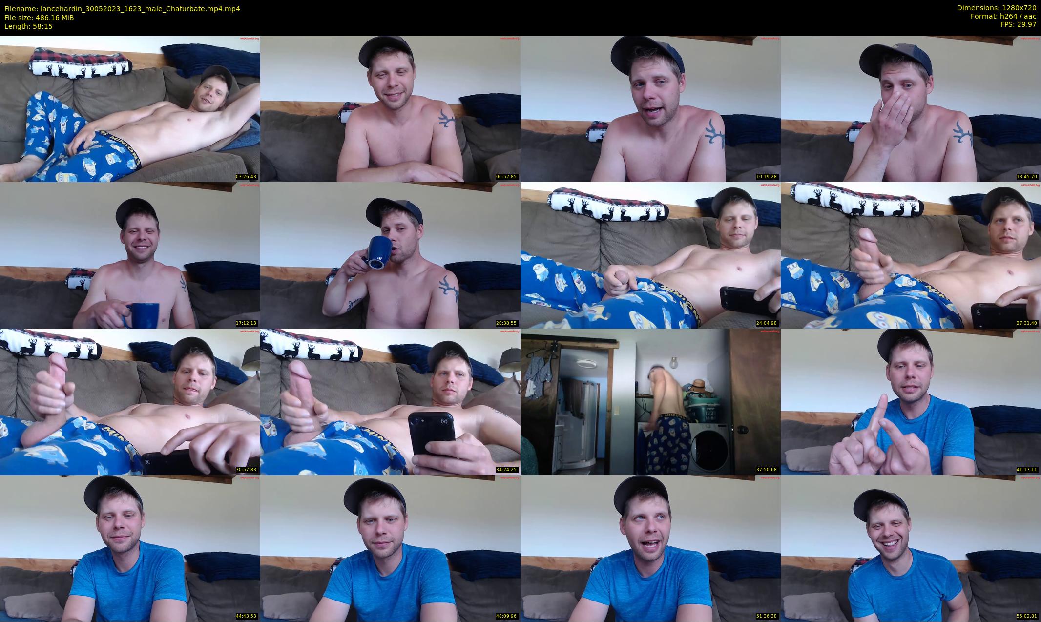 lancehardin — 59 minute Chaturbate male cam show recording, 720p, May 30, 2023