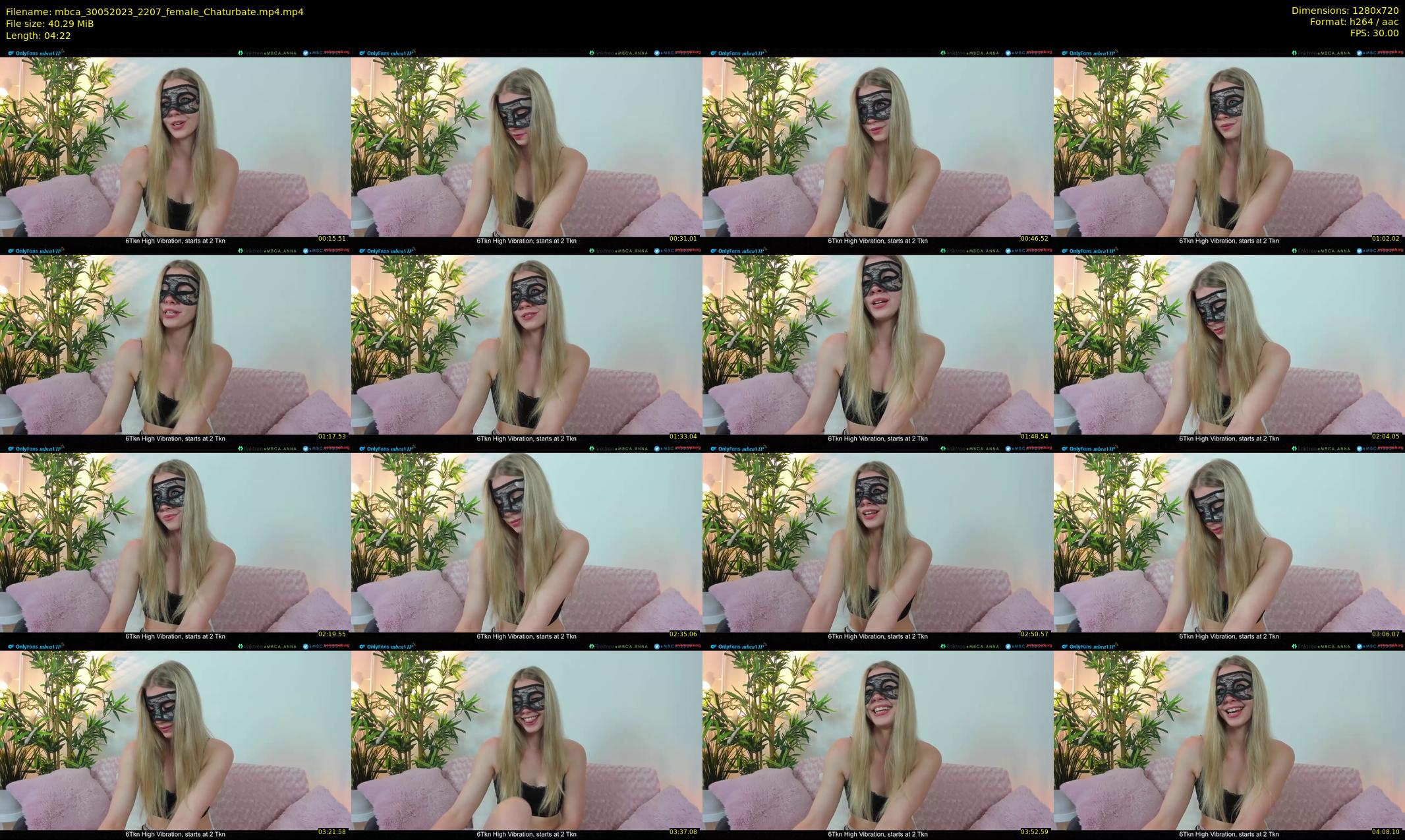 mbca — 5 minute Chaturbate couple cam show recording, 720p, May 30, 2023