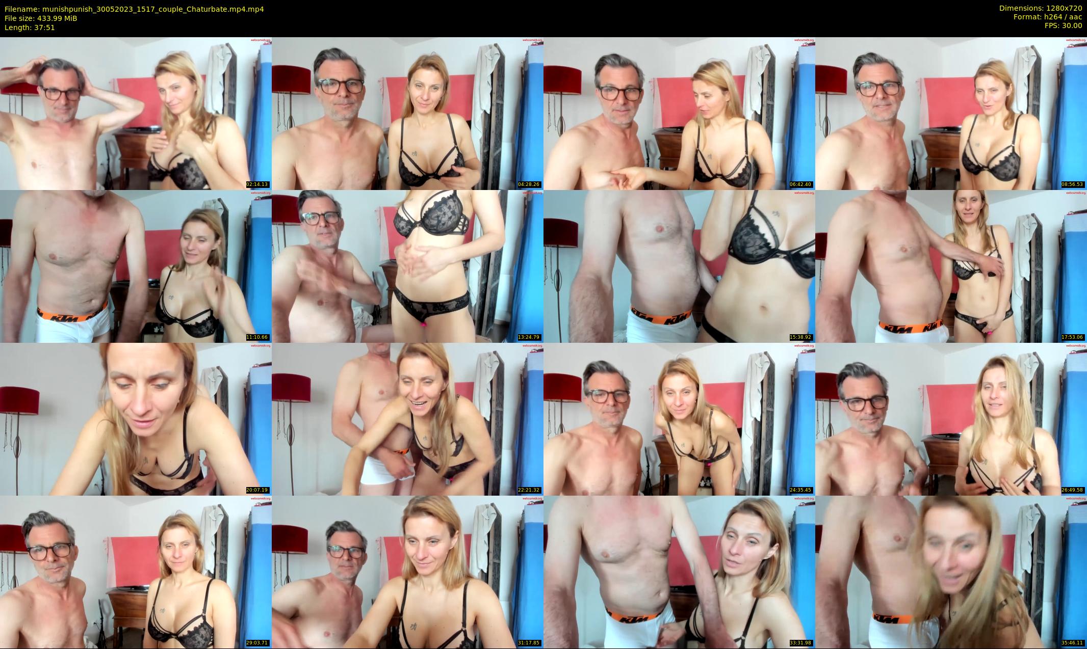 munishpunish — 38 minute Chaturbate couple cam show recording, 720p, May 30, 2023