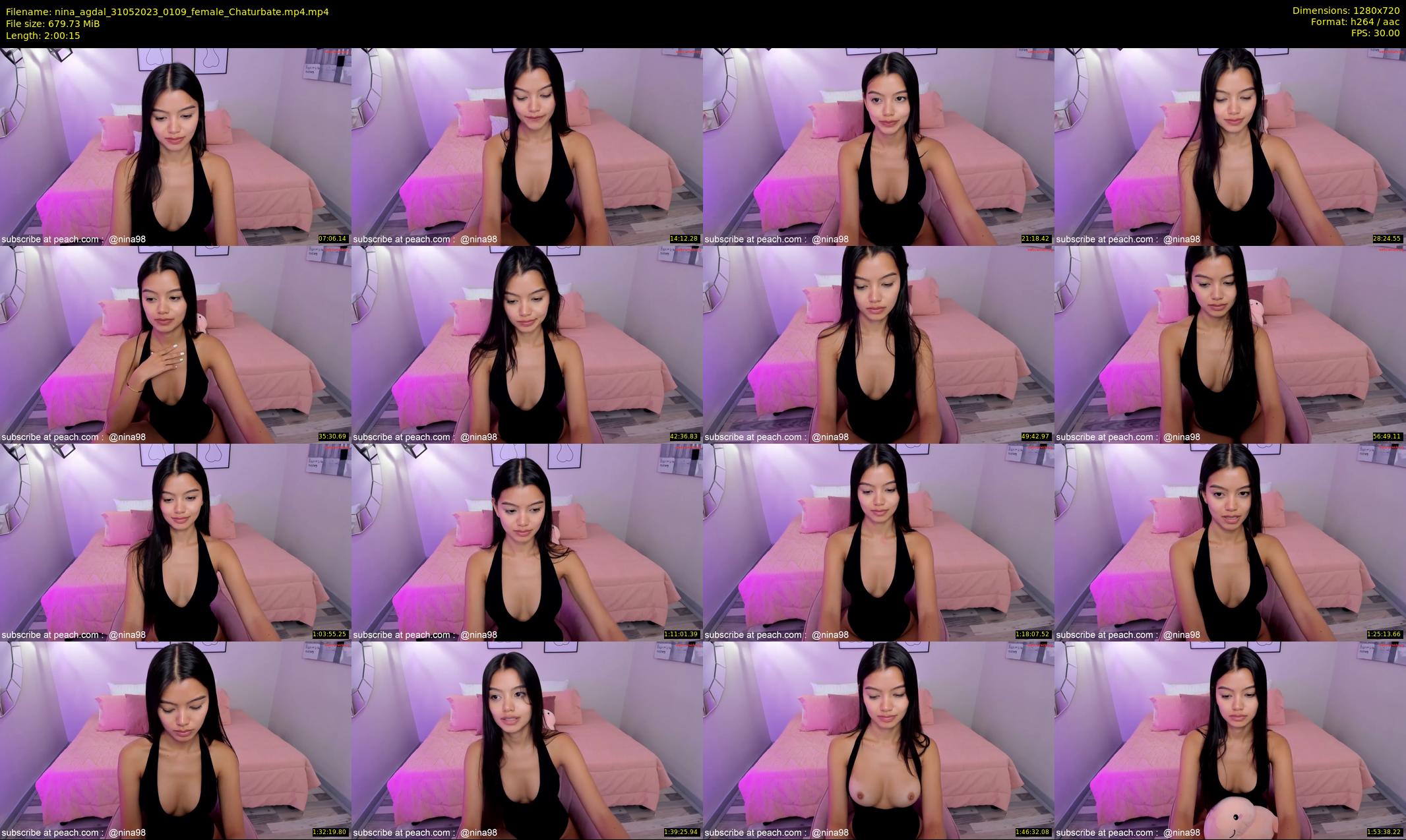 nina_agdal — 121 minute Chaturbate female cam show recording, 720p, May 31, 2023