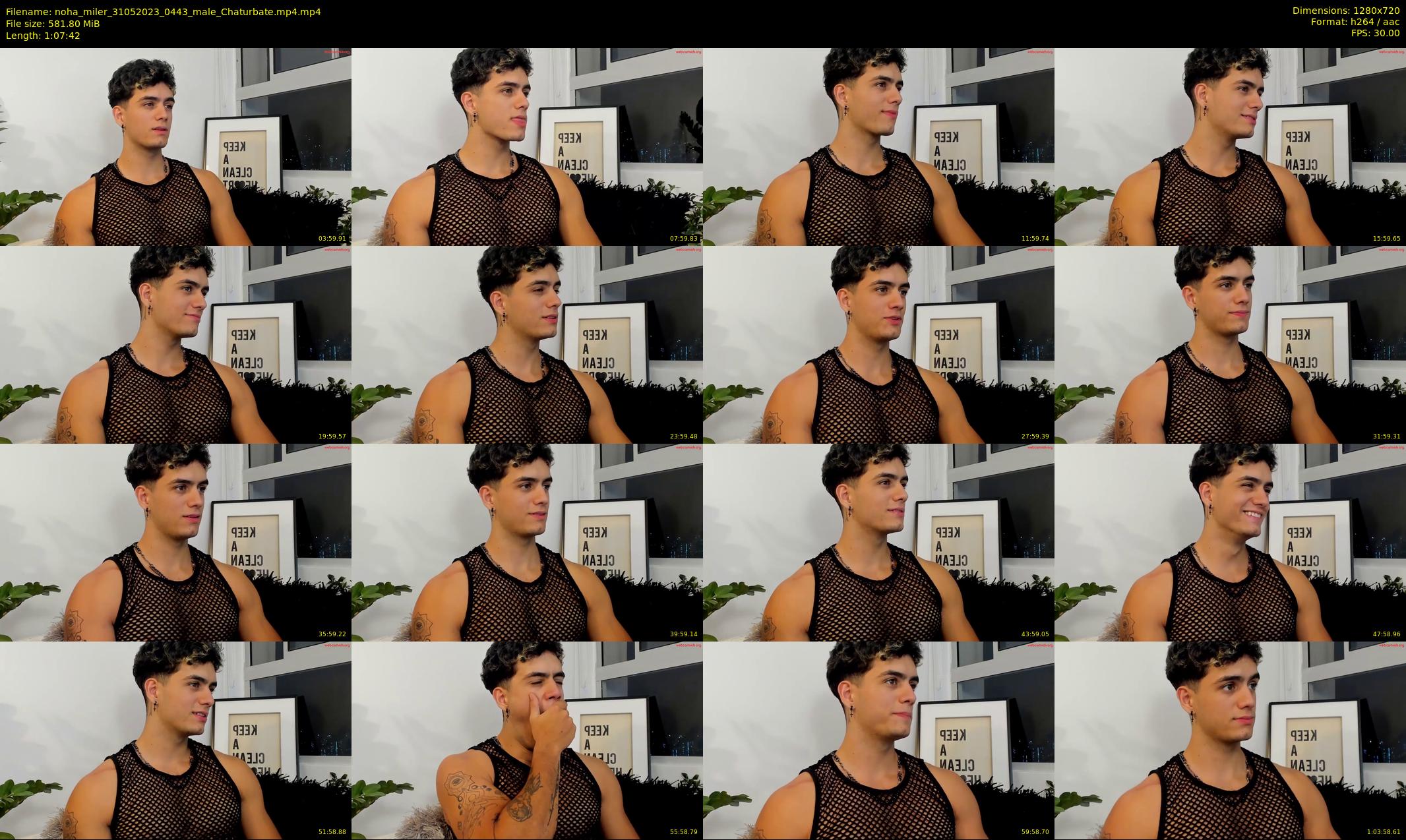noha_miler — 68 minute Chaturbate male cam show recording, 720p, May 31, 2023