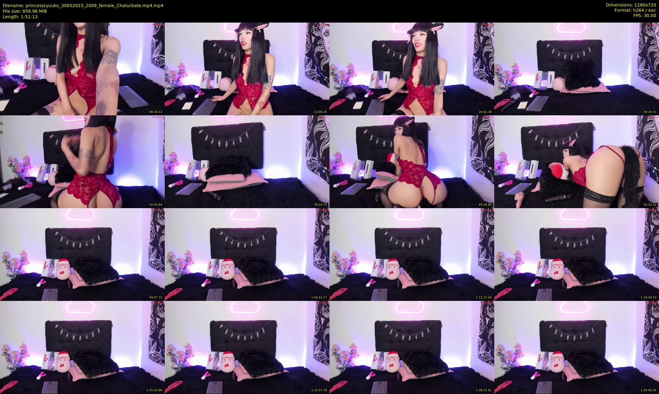 princessryuuko — 112 minute Chaturbate female cam show recording, 720p, May 30, 2023