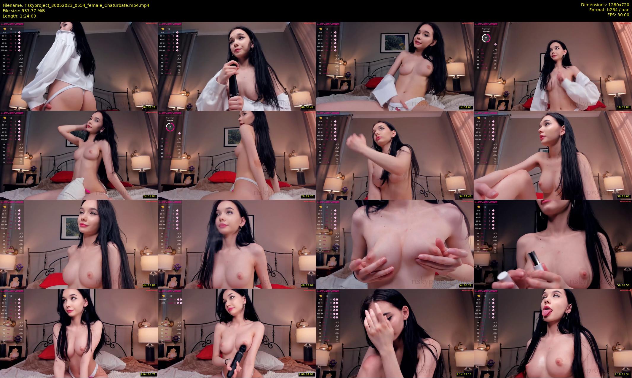 riskyproject — 85 minute Chaturbate couple cam show recording, 720p, May 30, 2023