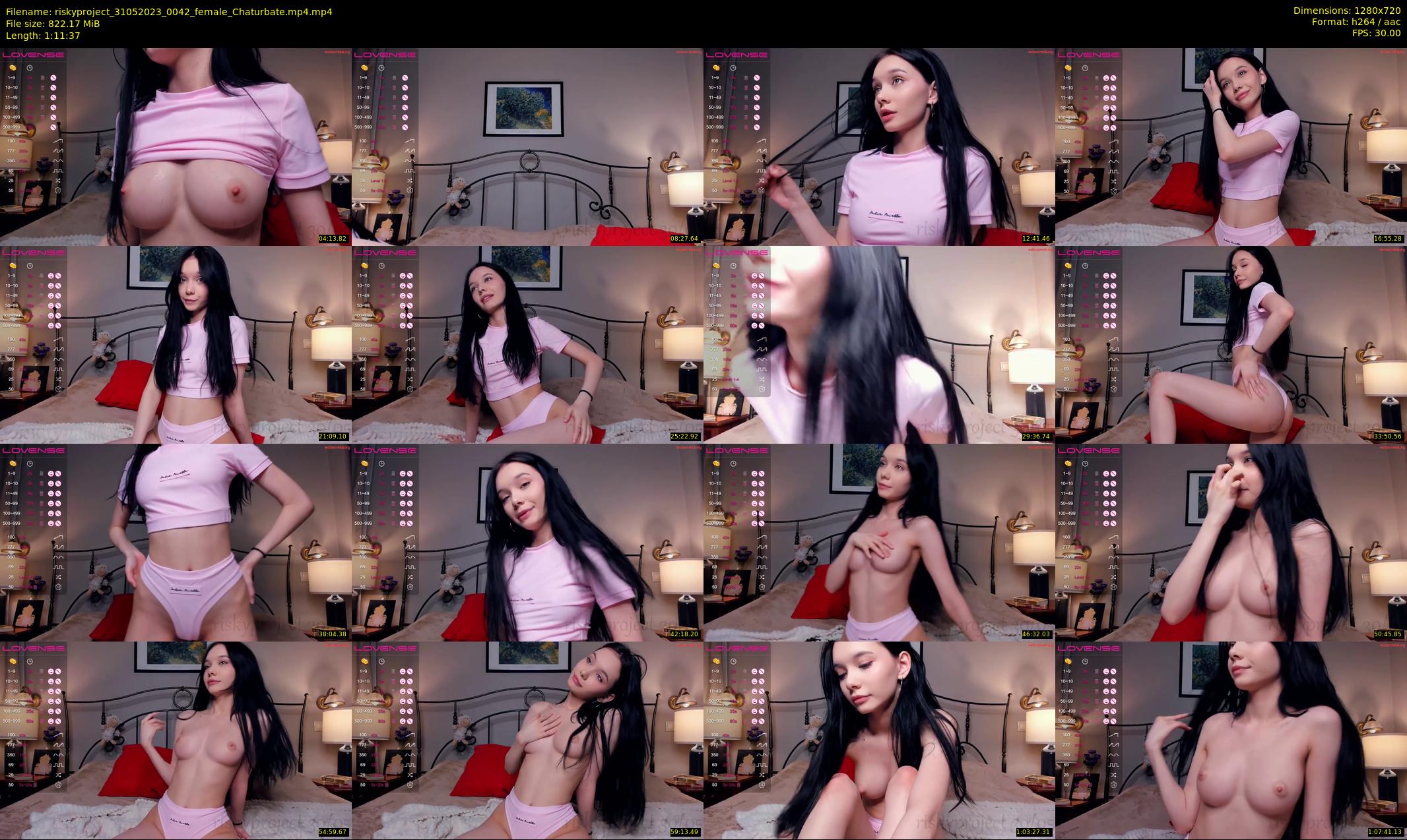 riskyproject — 72 minute Chaturbate couple cam show recording, 720p, May 31, 2023