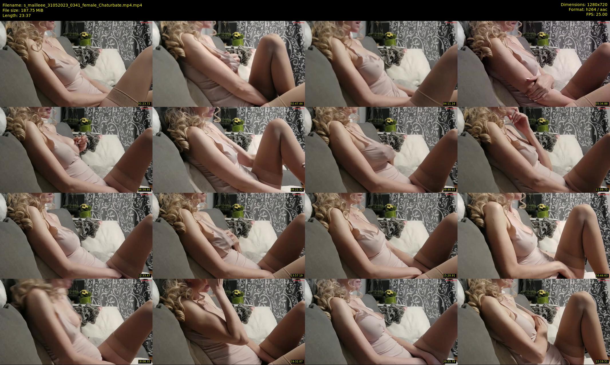 s_mailleee — 24 minute Chaturbate female cam show recording, 720p, May 31, 2023