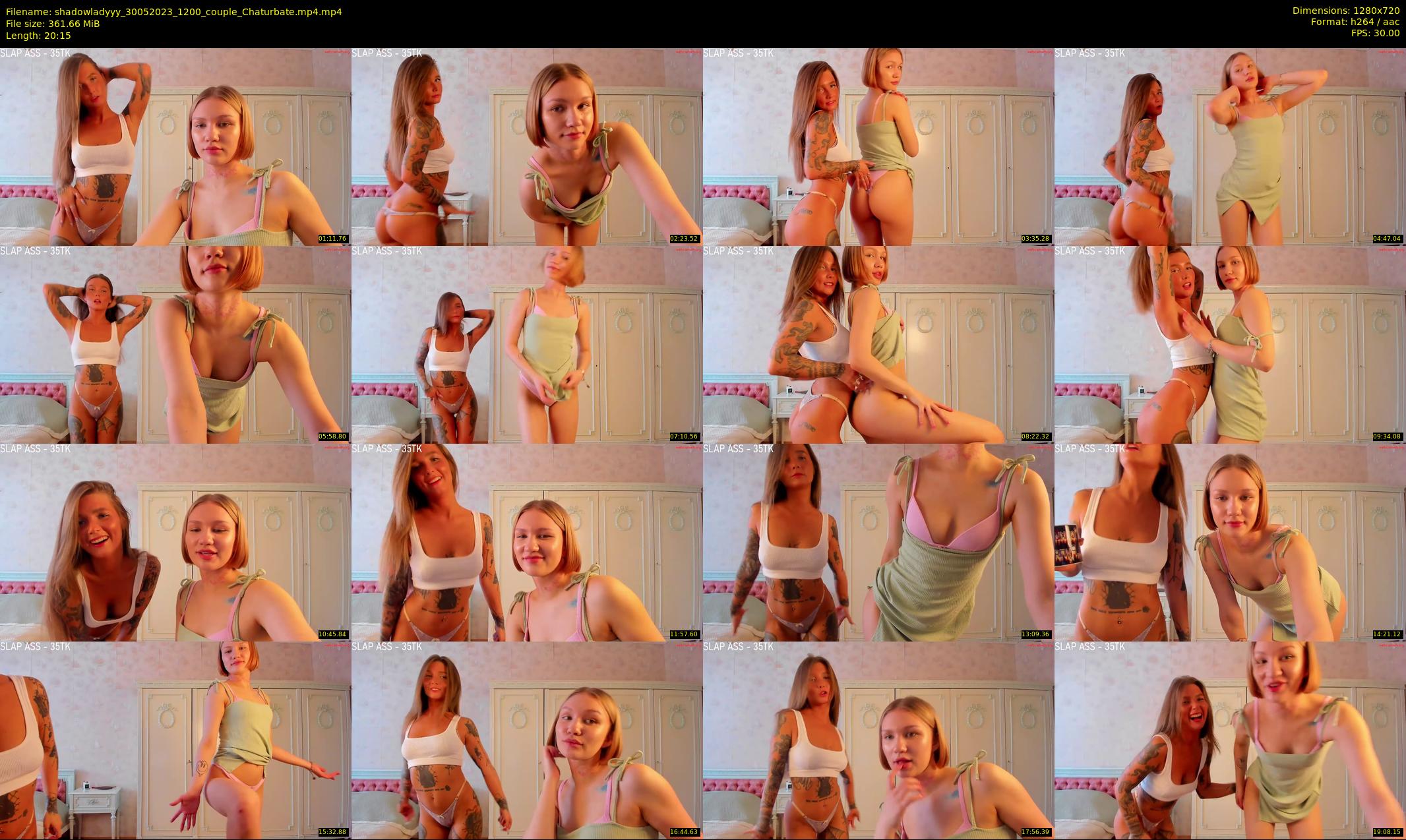 shadowladyyy — 21 minute Chaturbate couple cam show recording, 720p, May 30, 2023