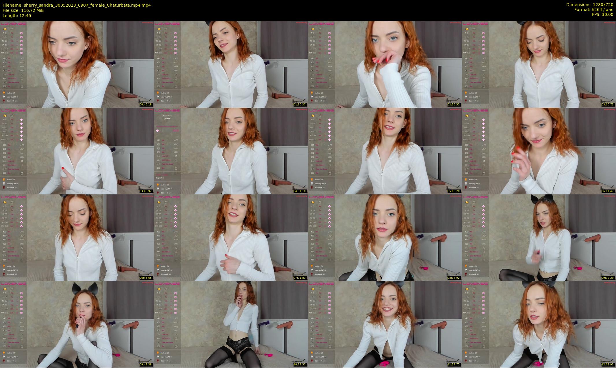 sherry_sandra — 13 minute Chaturbate female cam show recording, 720p, May 30, 2023