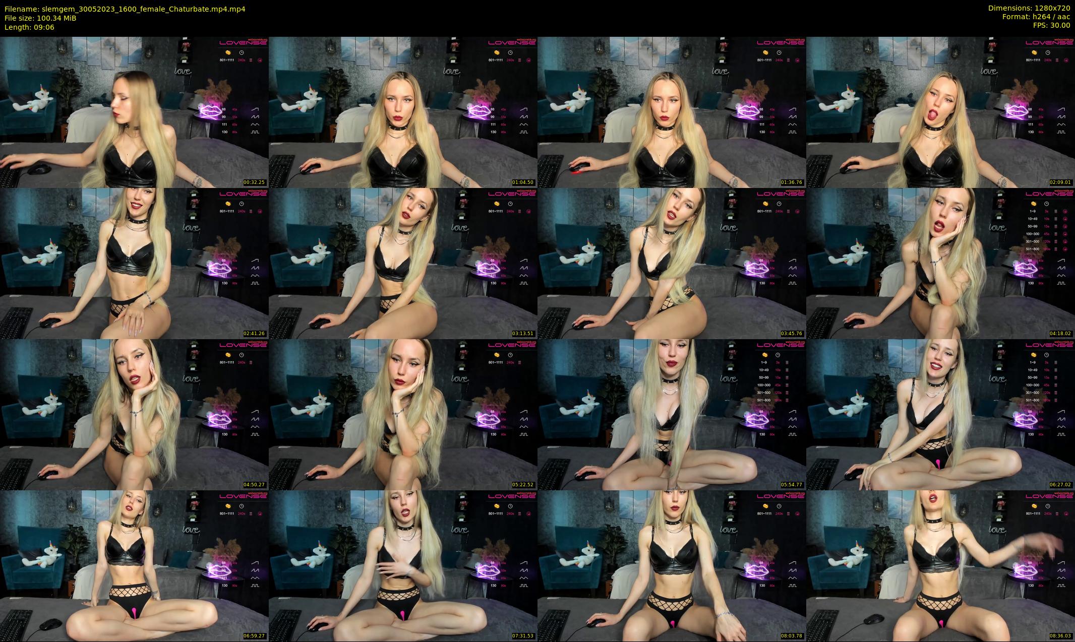 slemgem — 10 minute Chaturbate couple cam show recording, 720p, May 30, 2023