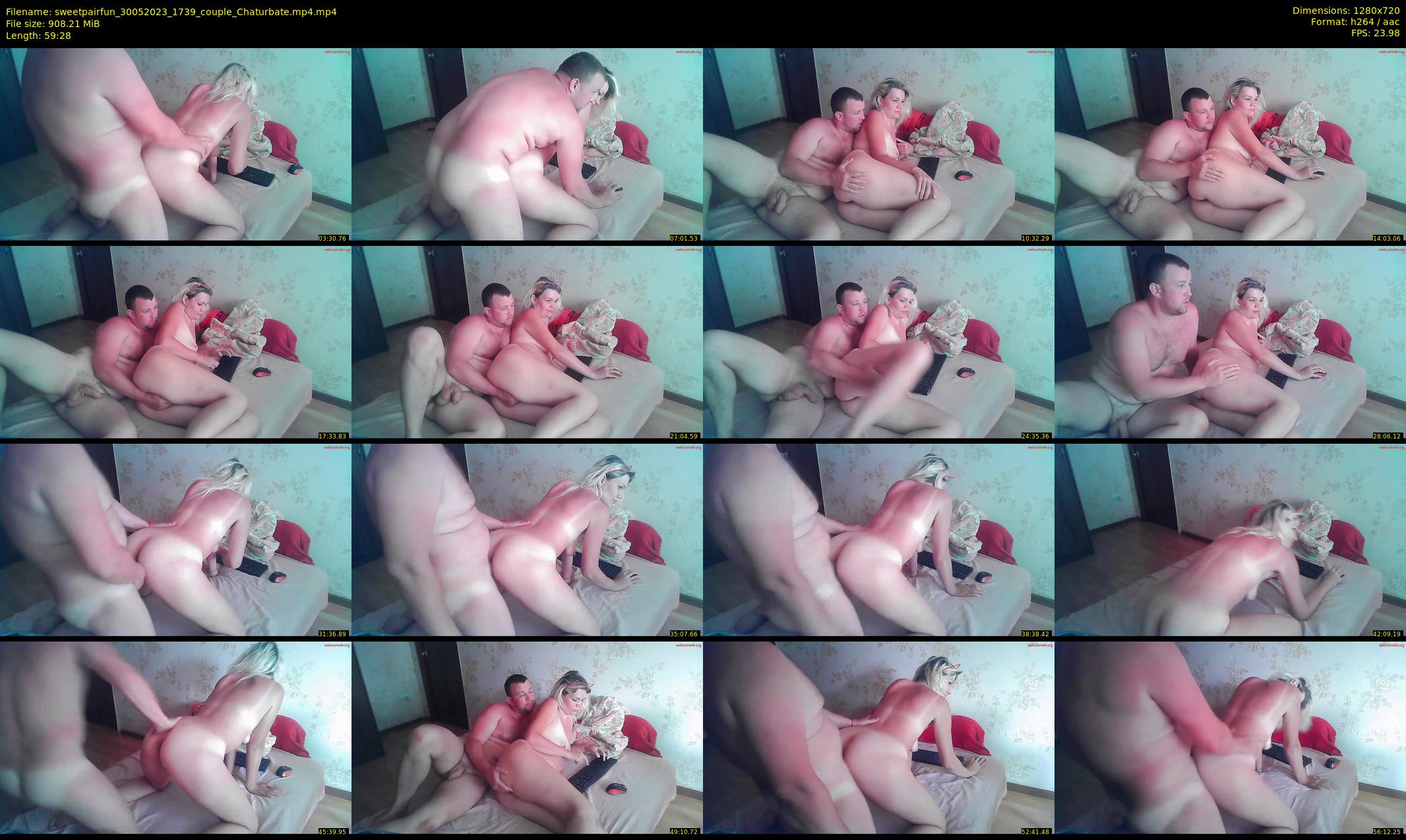 sweetpairfun — 60 minute Chaturbate couple cam show recording, 720p, May 30, 2023
