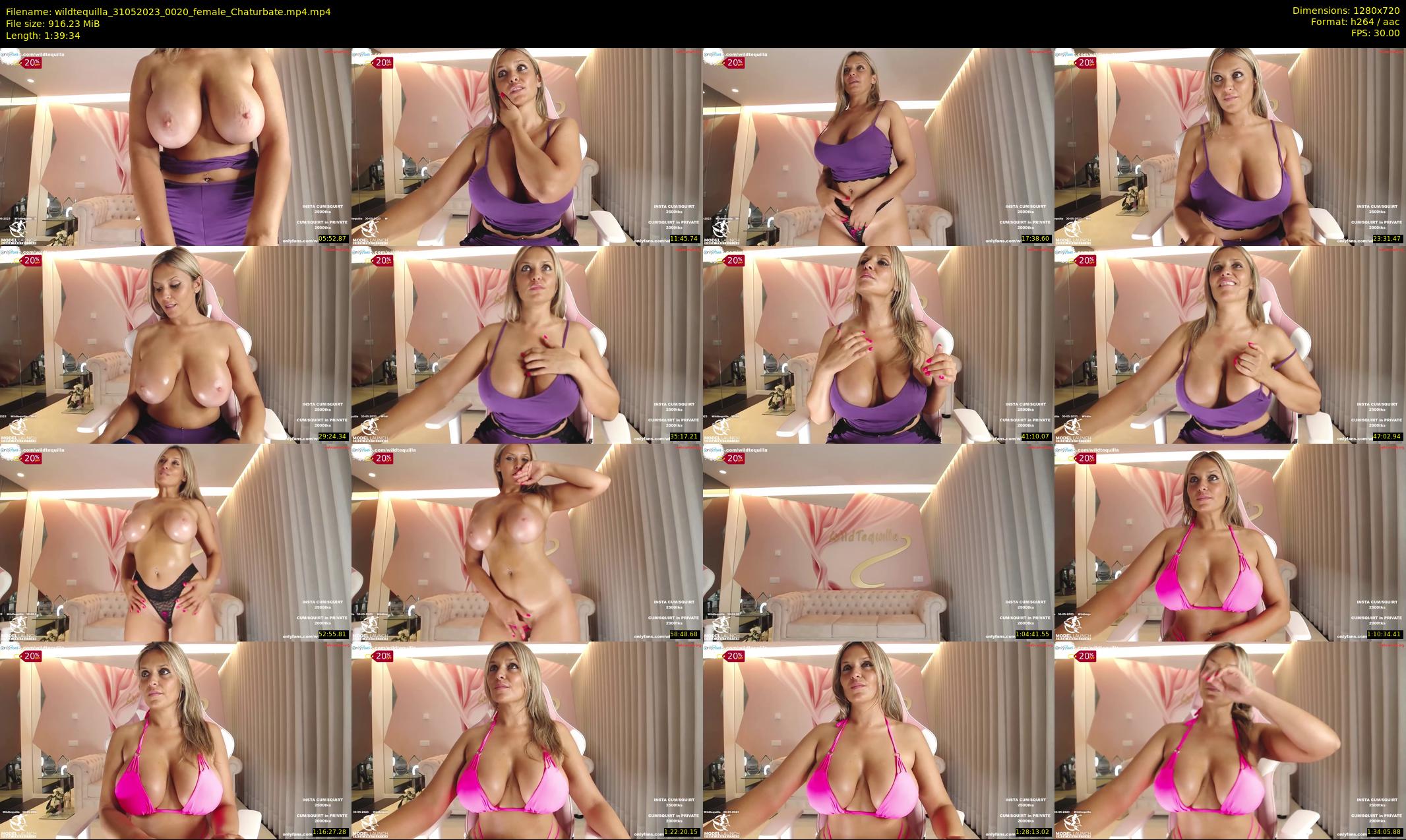 wildtequilla — 100 minute Chaturbate couple cam show recording, 720p, May 31, 2023