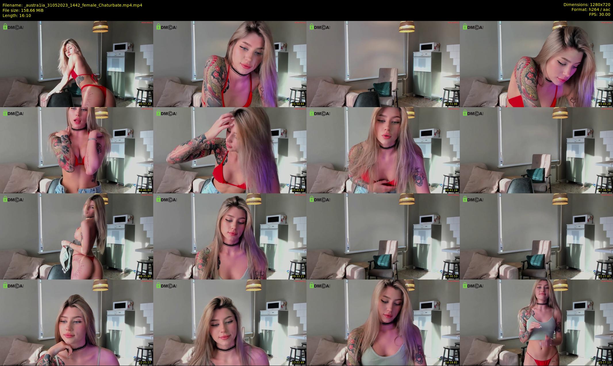 _austra1ia — 17 minute Chaturbate female cam show recording, 720p, May 31, 2023