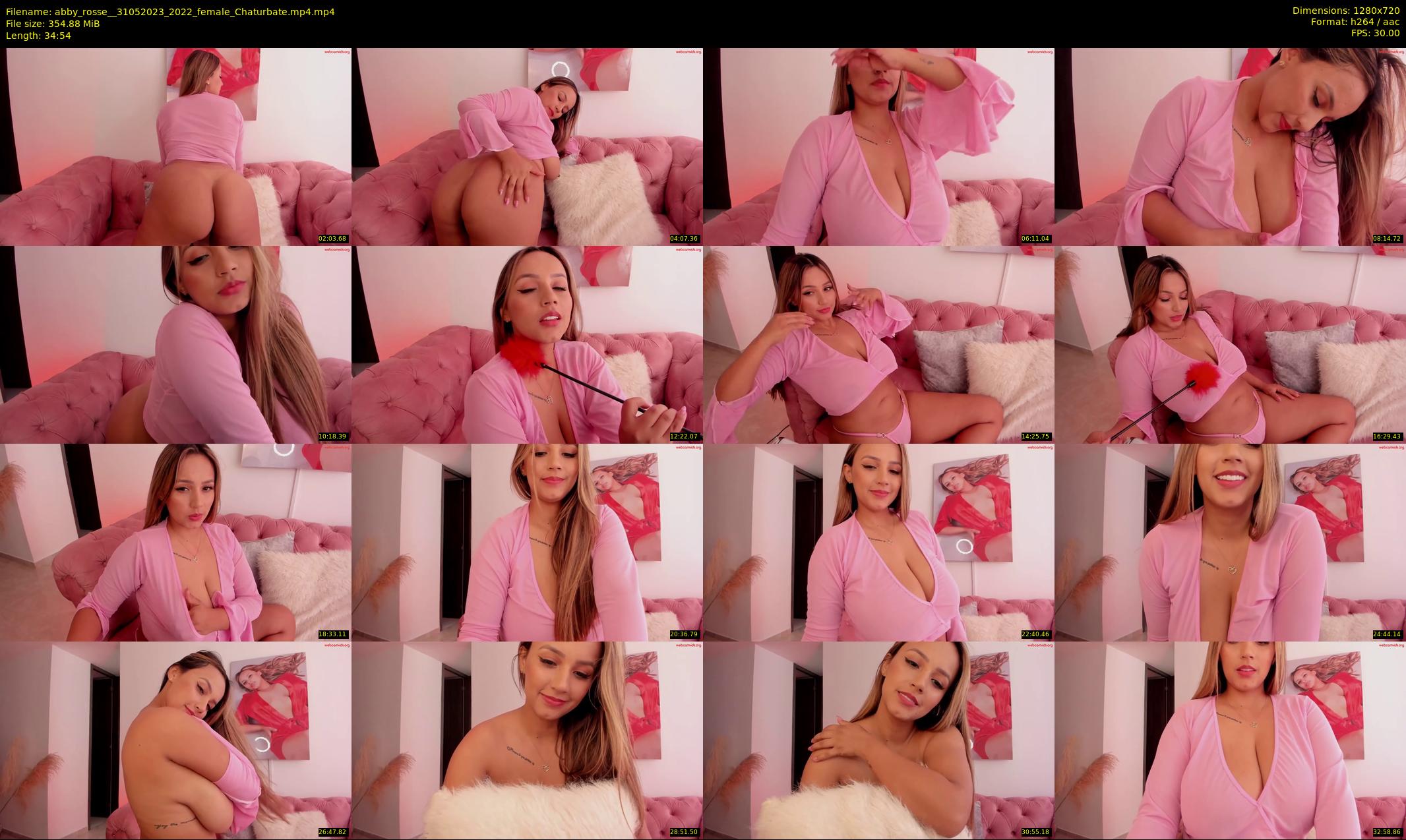 abby_rosse_ — 35 minute Chaturbate female cam show recording, 720p, May 31, 2023