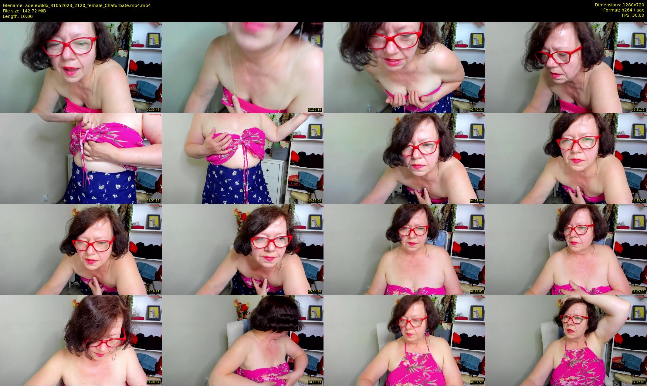adelewildx — 10 minute Chaturbate female cam show recording, 720p, May 31, 2023