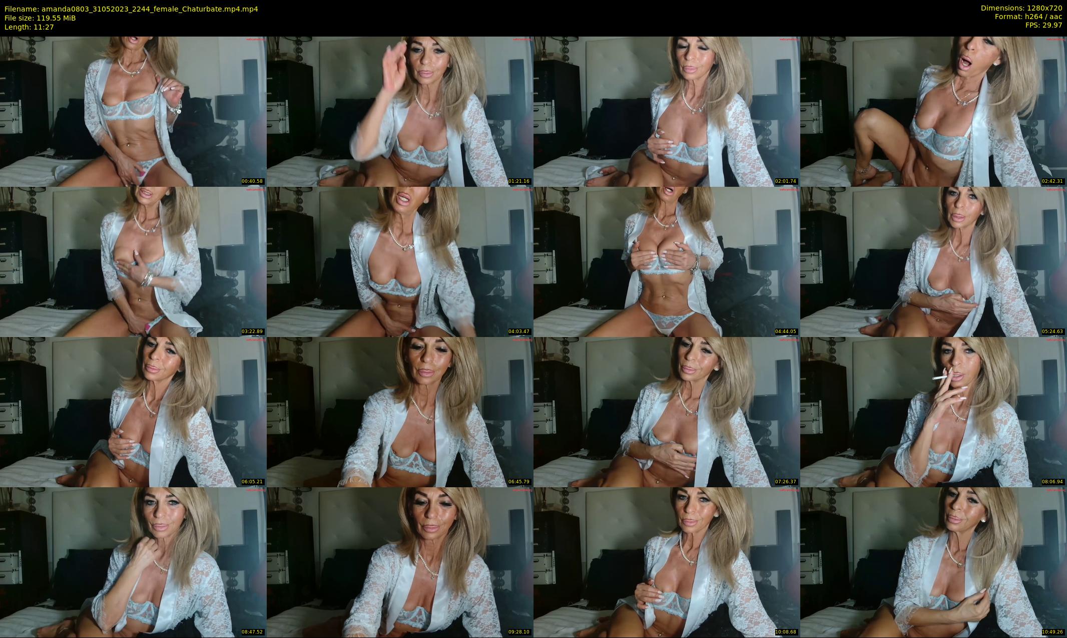 amanda0803 — 12 minute Chaturbate female cam show recording, 720p, May 31, 2023