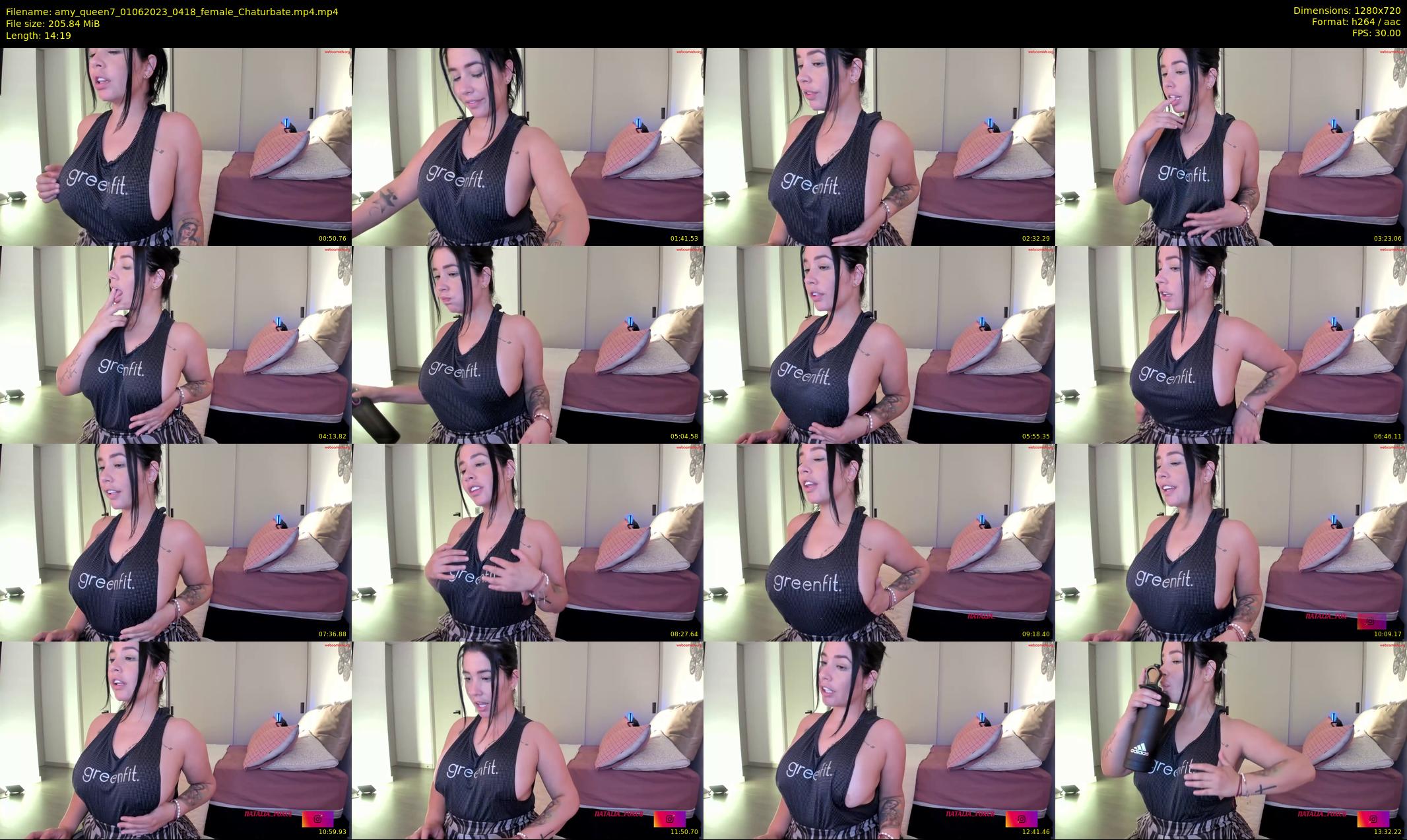 amy_queen7 — 15 minute Chaturbate female cam show recording, 720p, Jun 1, 2023