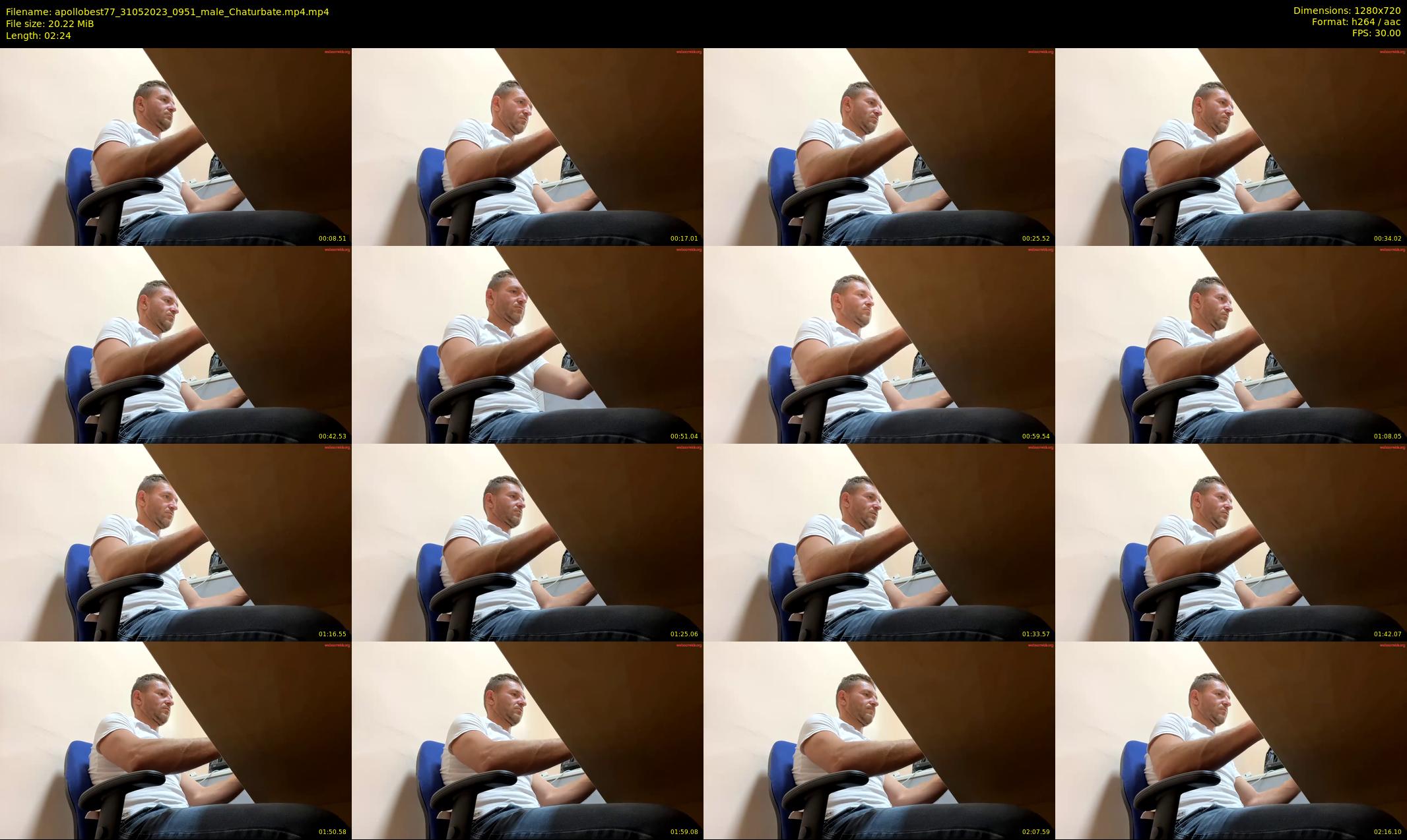 apollobest77 — 3 minute Chaturbate male cam show recording, 720p, May 31, 2023