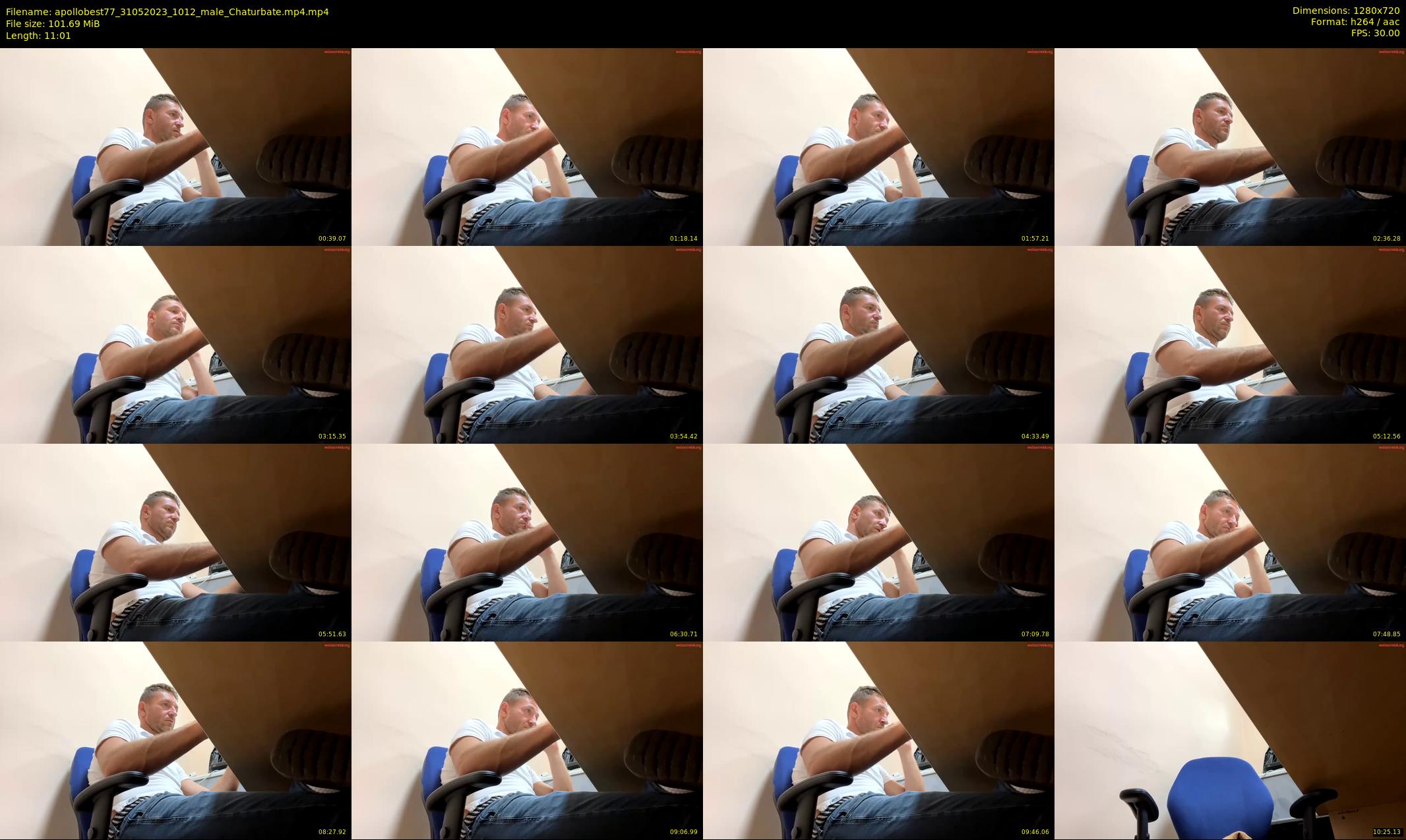 apollobest77 — 12 minute Chaturbate male cam show recording, 720p, May 31, 2023