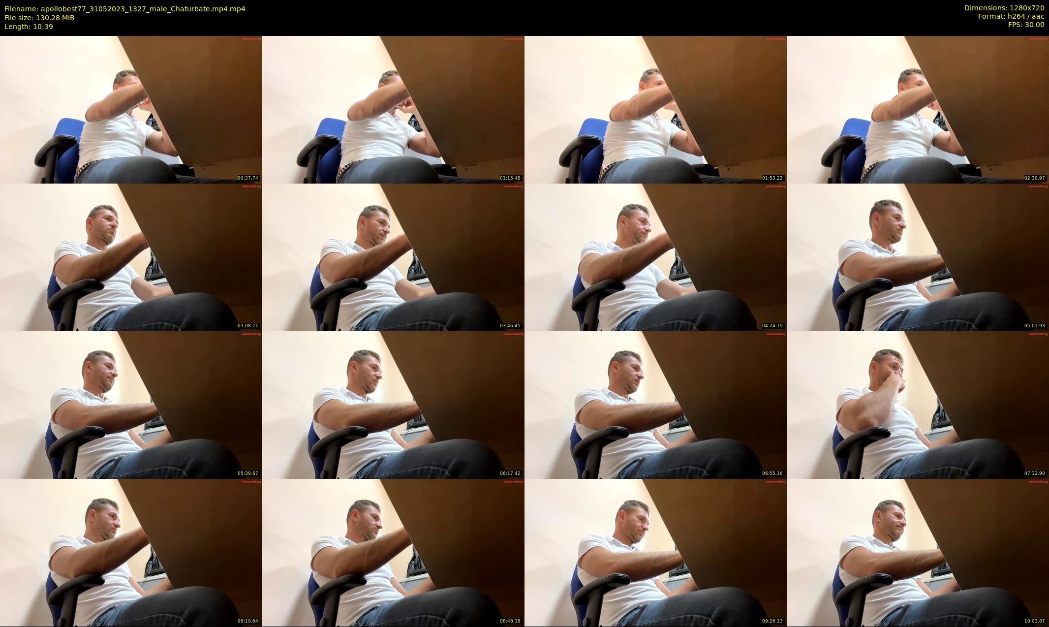 apollobest77 — 11 minute Chaturbate male cam show recording, 720p, May 31, 2023