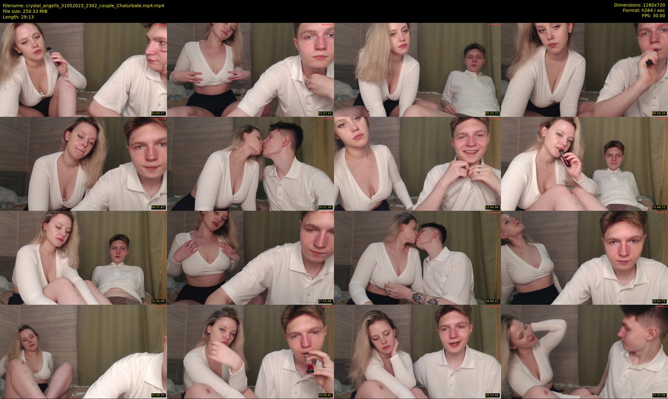 crystal_angells — 30 minute Chaturbate couple cam show recording, 720p, May 31, 2023