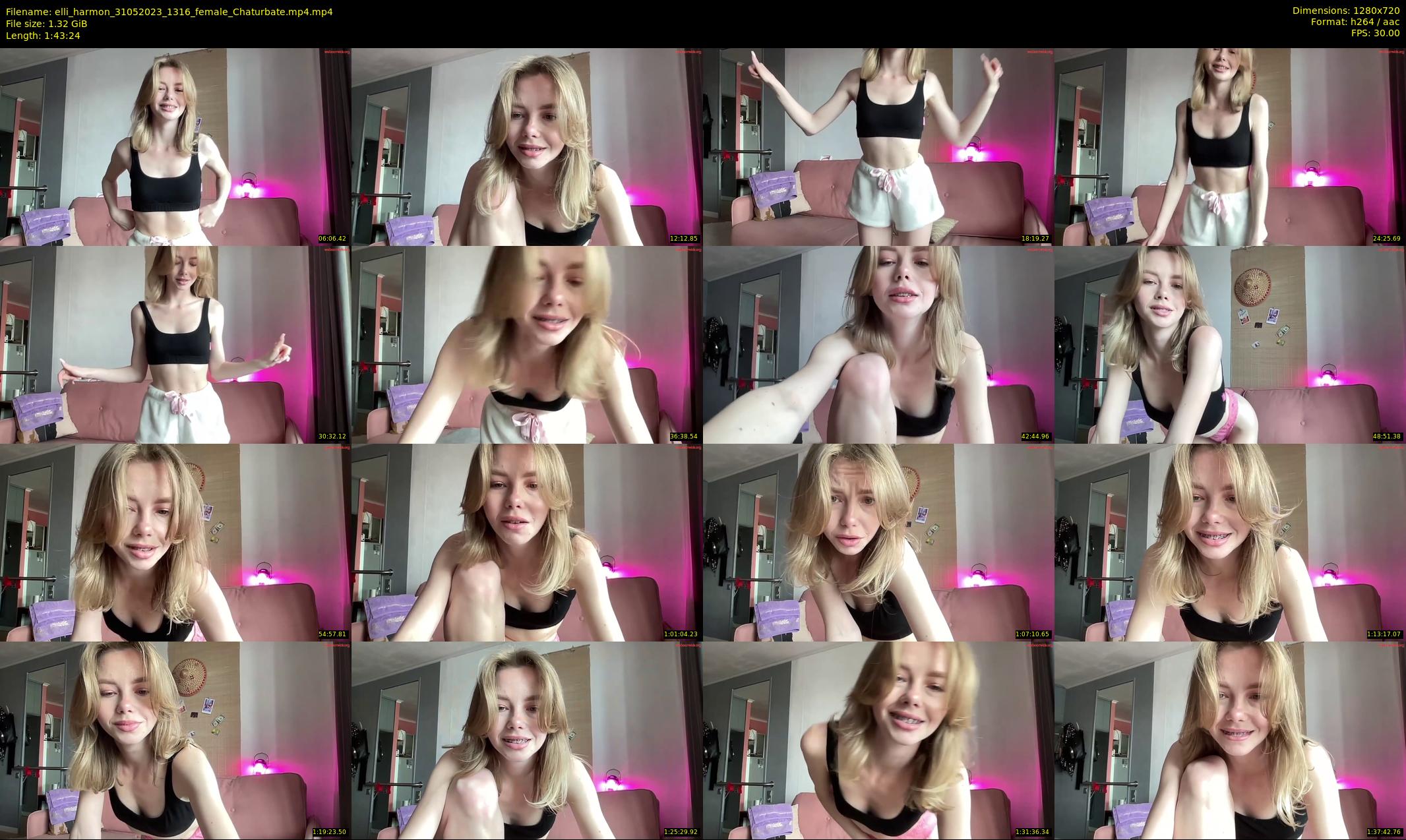 elli_harmon — 104 minute Chaturbate female cam show recording, 720p, May 31, 2023