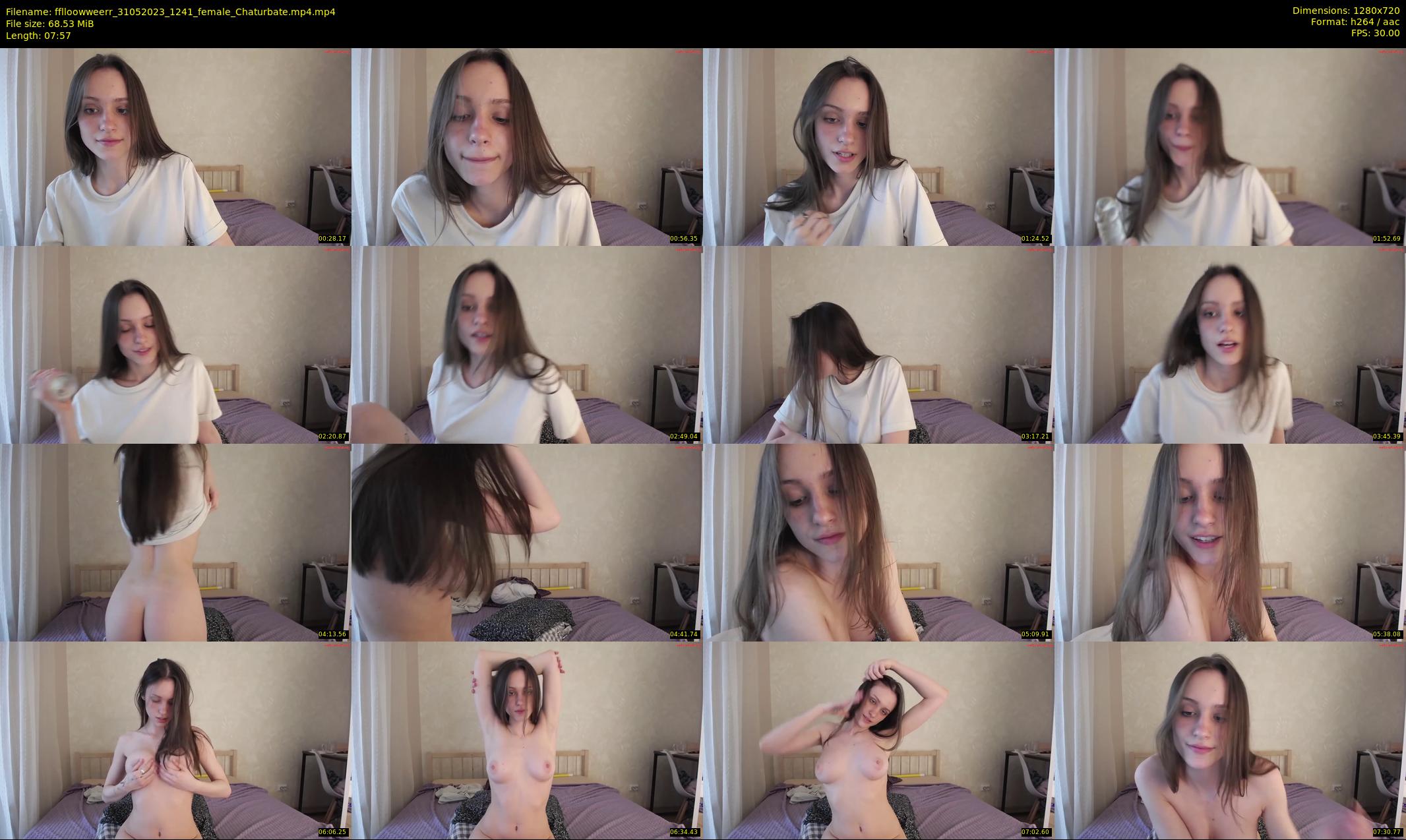 fflloowweerr — 8 minute Chaturbate couple cam show recording, 720p, May 31, 2023